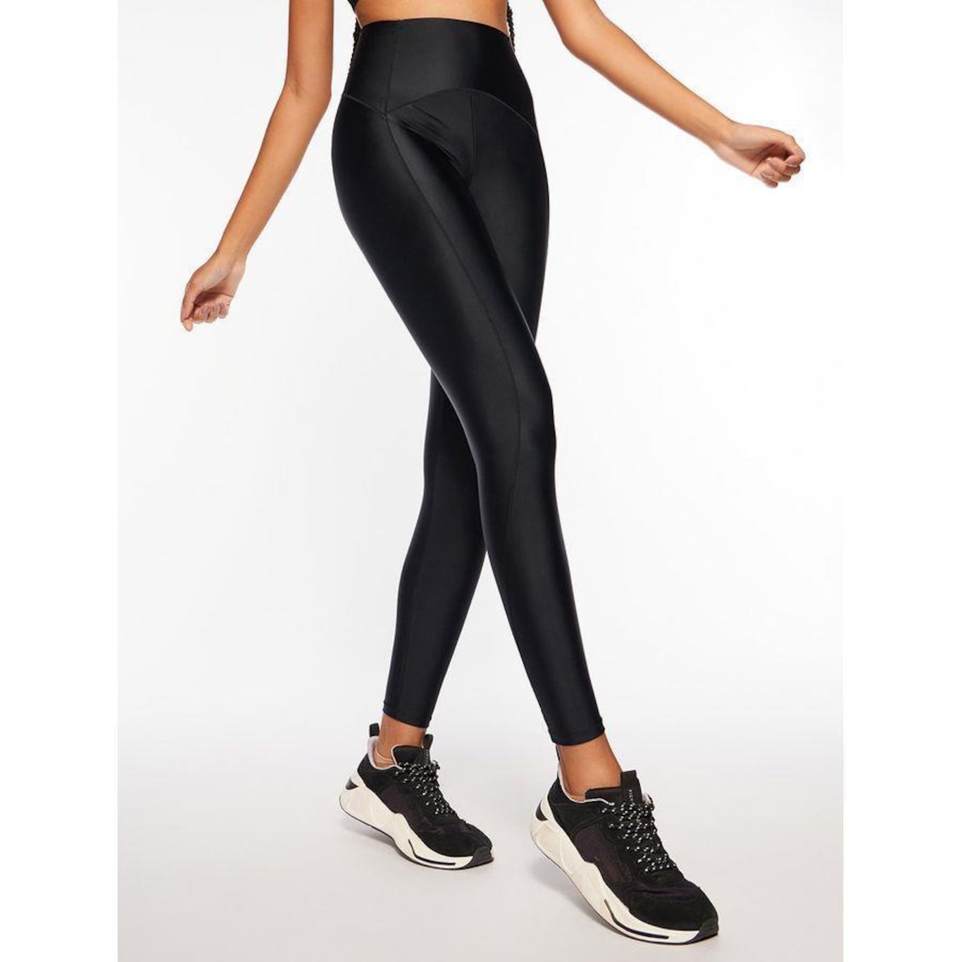 Legging Cós Duplo Lisa Basic - Bodyforsure Feminina - Foto 4