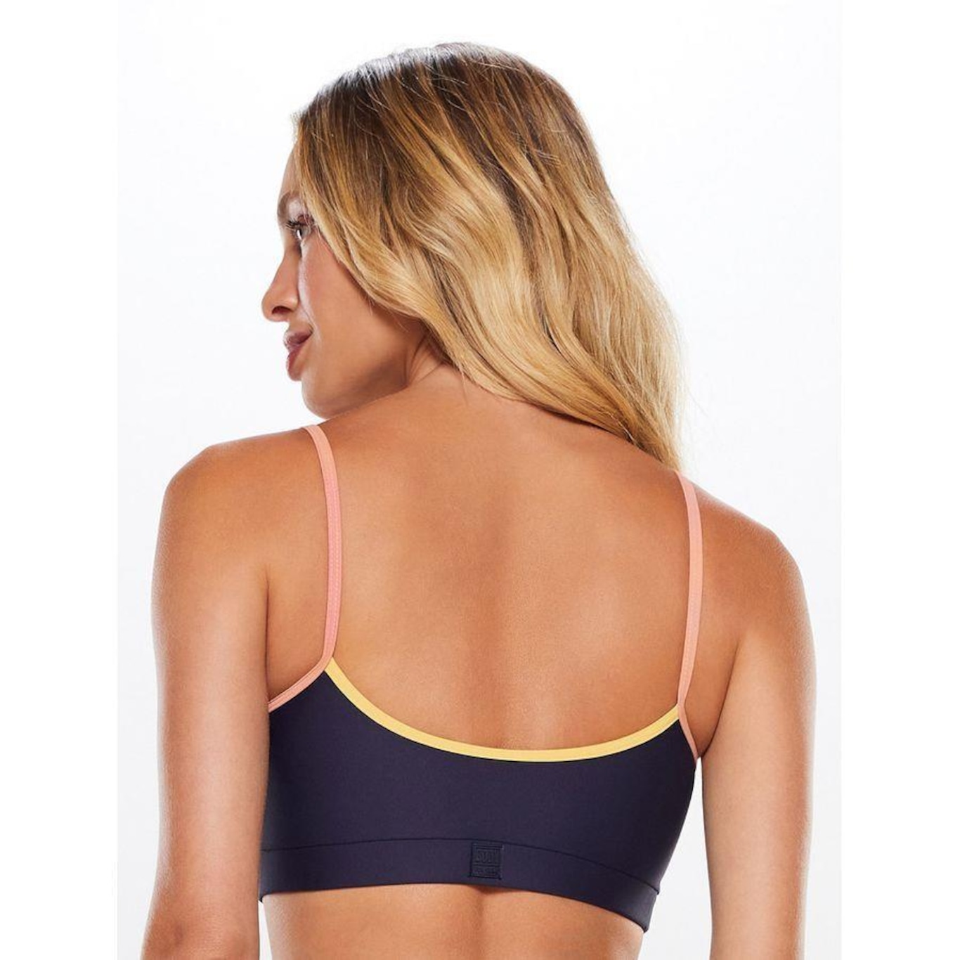 Top Bodyforsure Alça Reta Liso Zip - Feminino - Foto 3