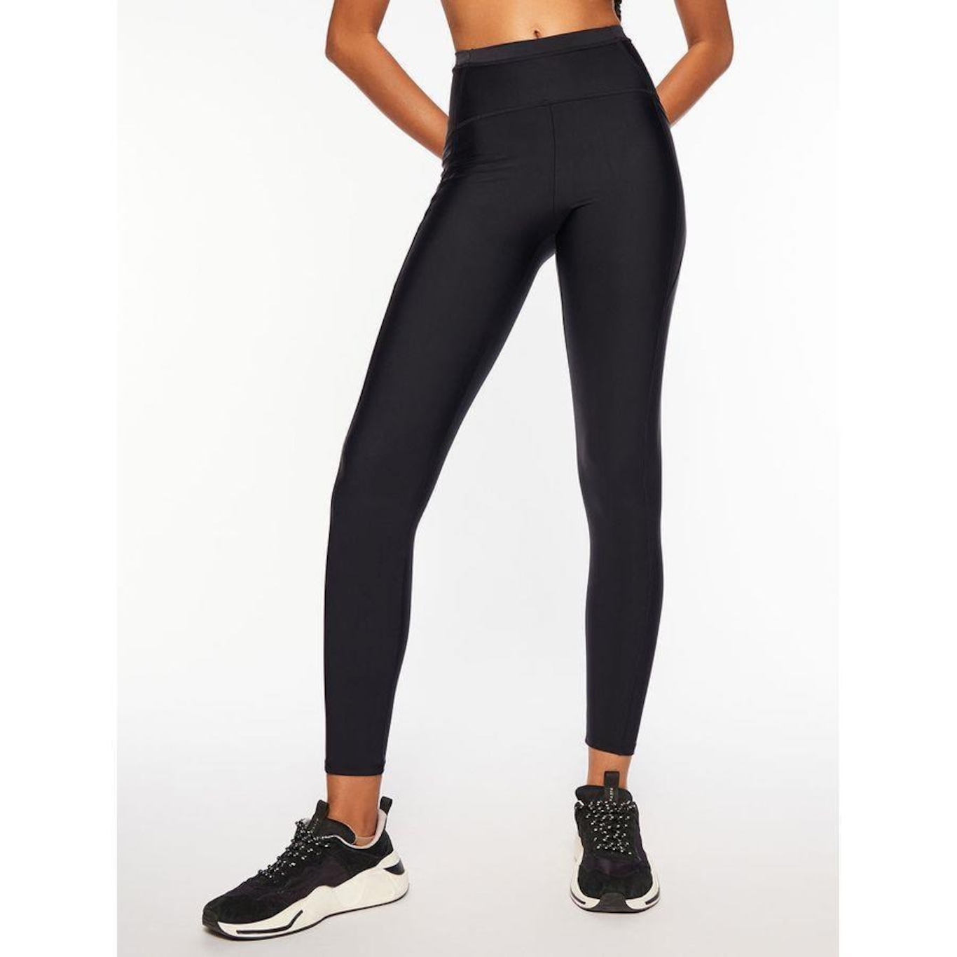 Calça Legging com Recortes Lisa 360 Bodyforsure - Feminina - Foto 2