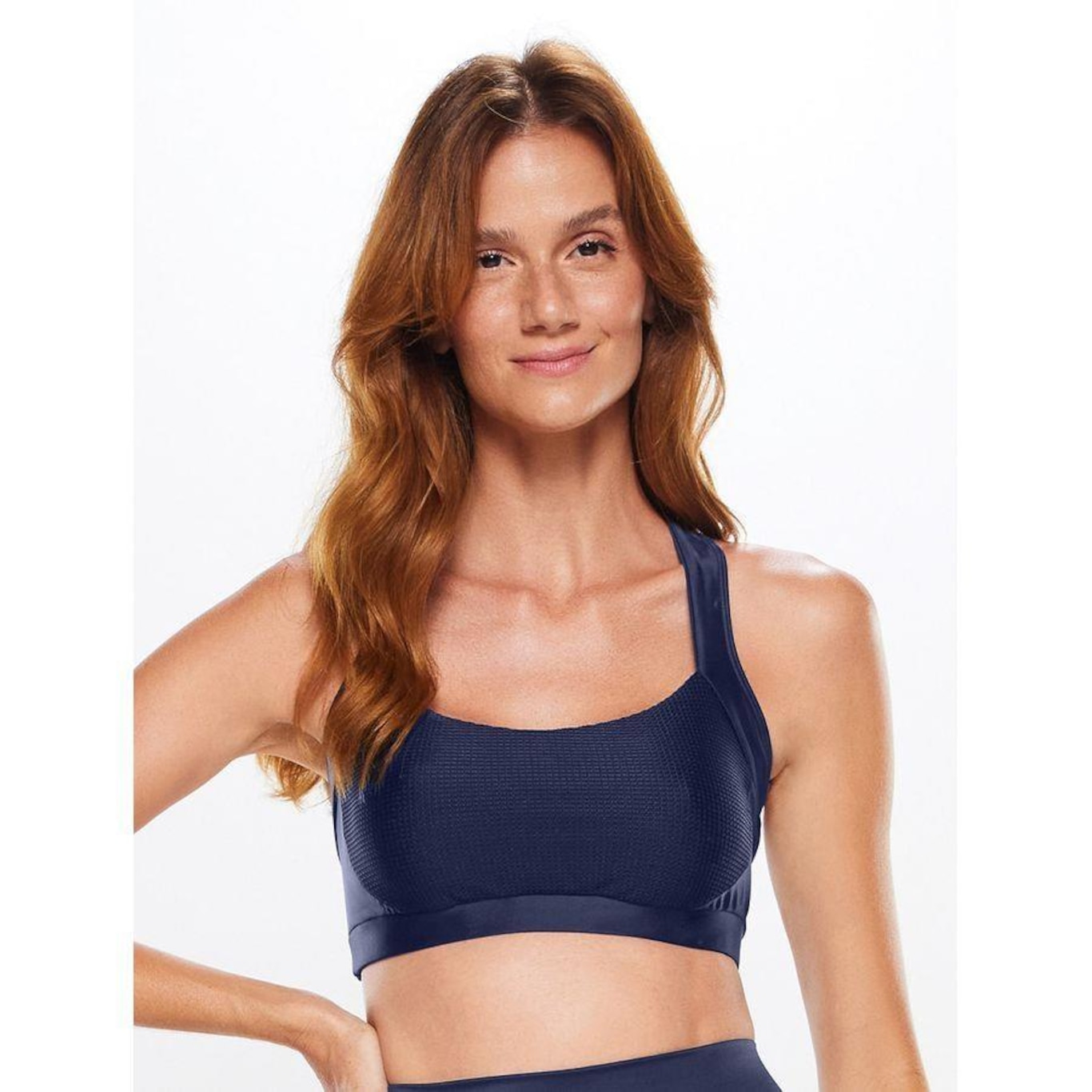 Top Bodyforsure Nadador Liso Flow - Feminino - Foto 2