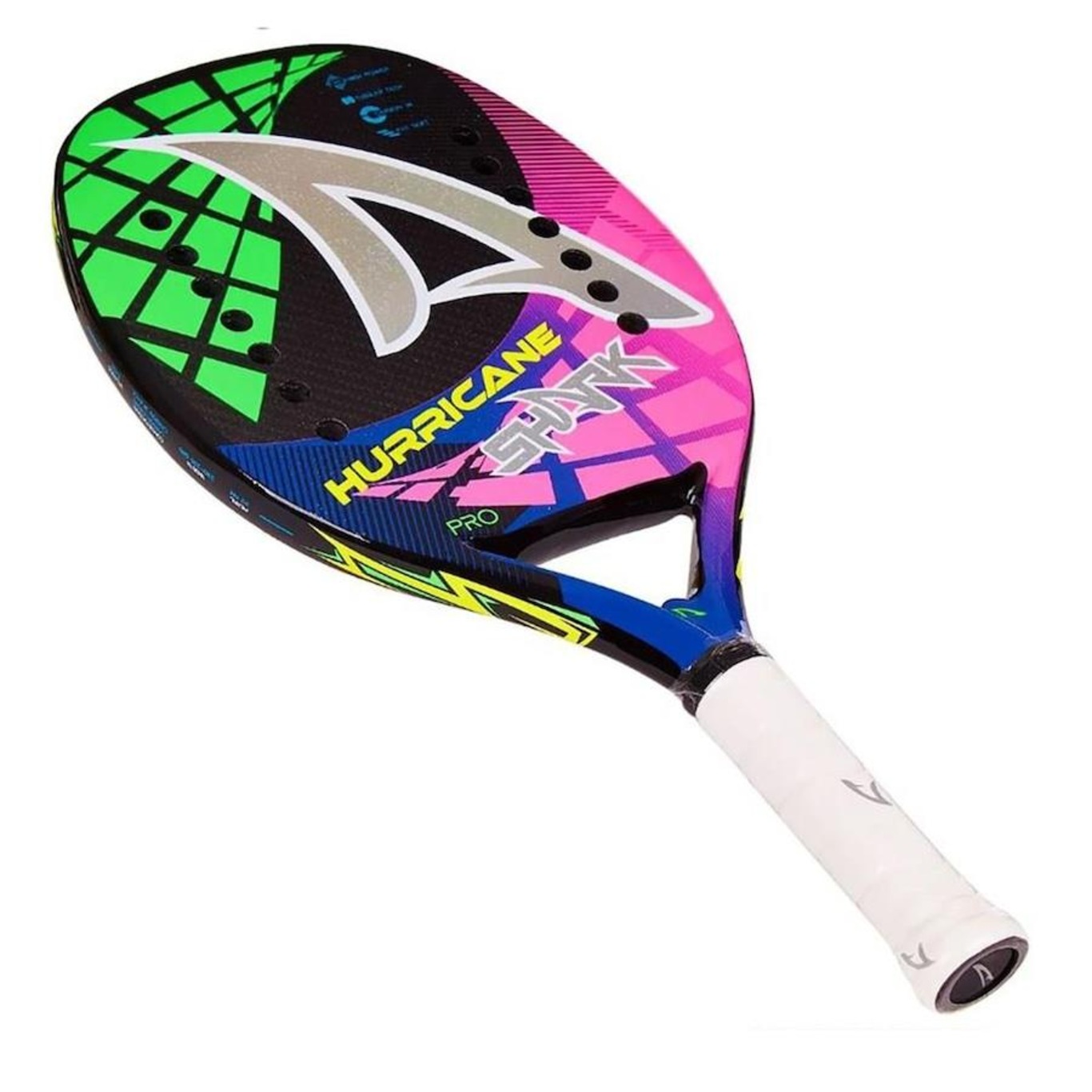 Raquete Beach Tennis Shark Hurricane com Capa - Foto 2