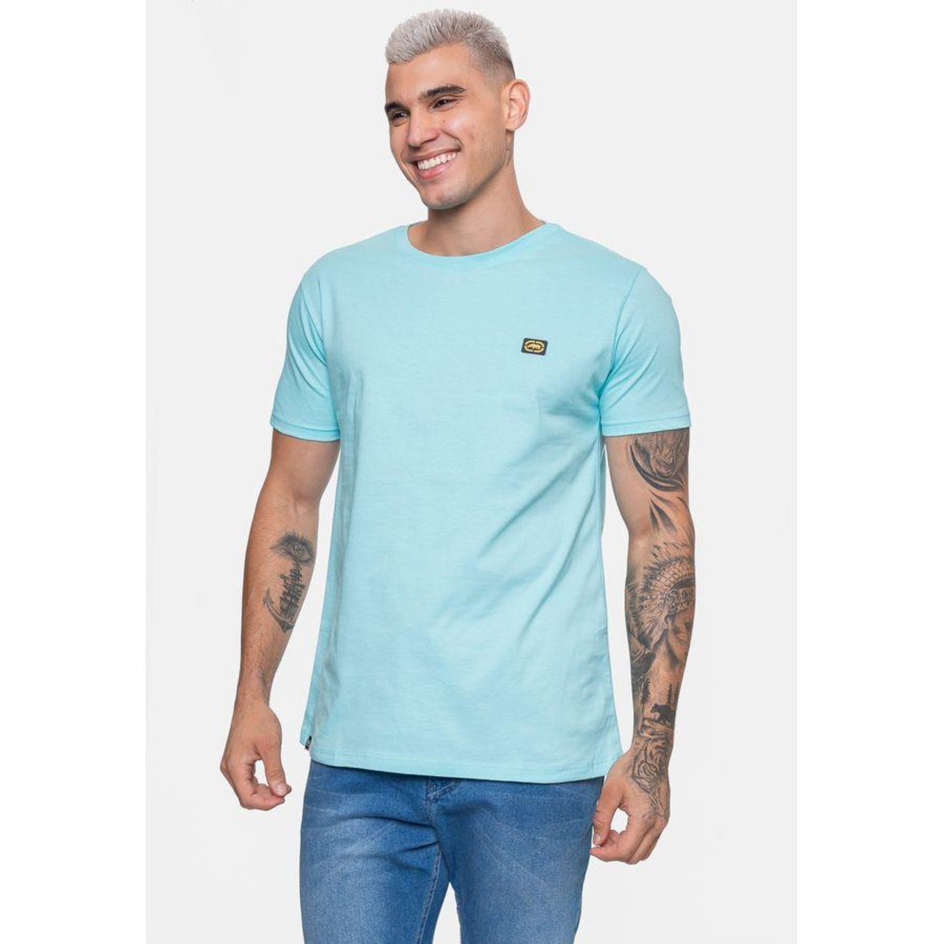 Camiseta Ecko Fashion Basic Crown - Masculina - Foto 4