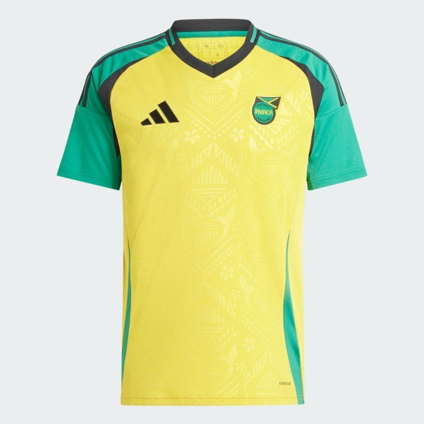 Camisa 1 da Jamaica 24 adidas - Masculina - Foto 4