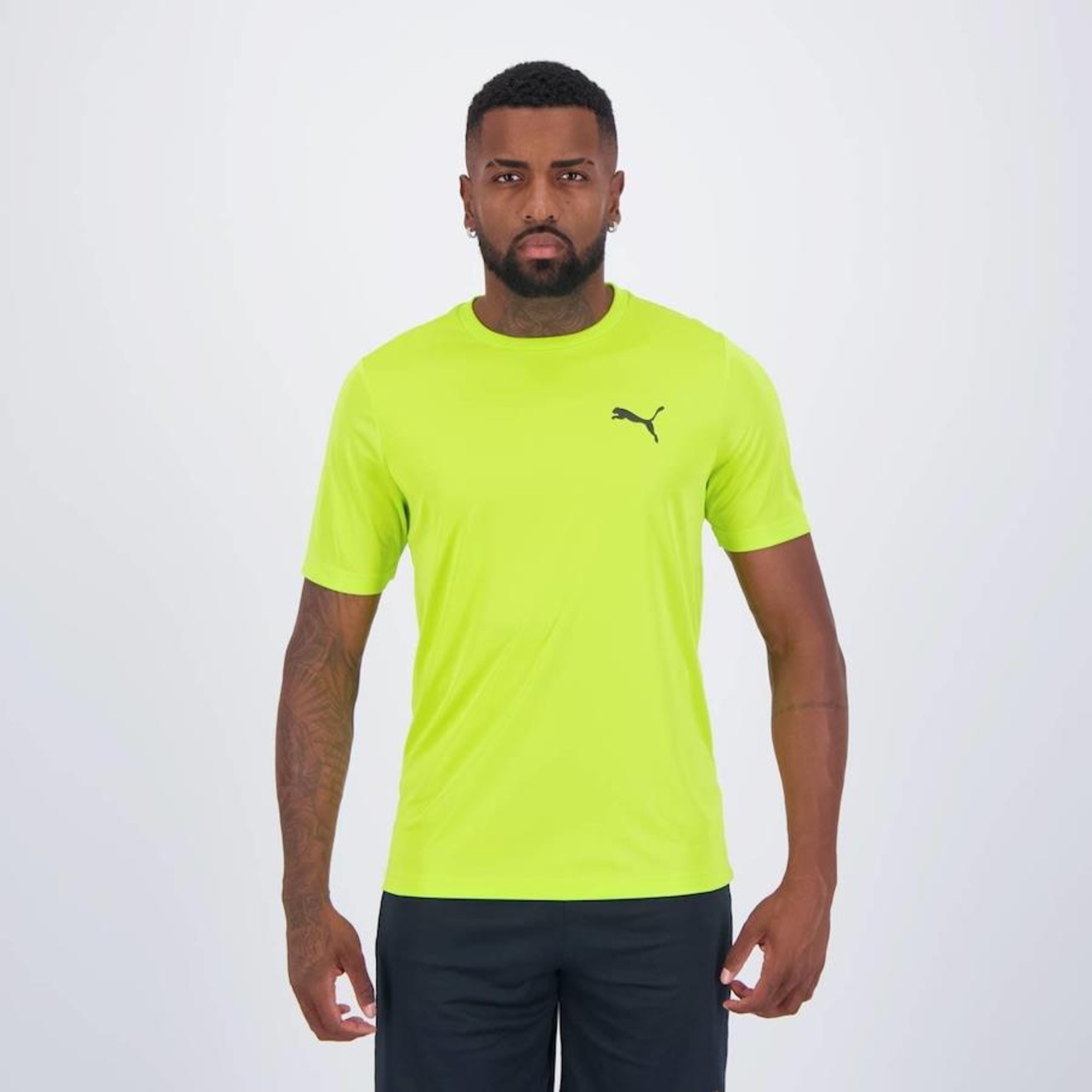 Camiseta Puma Active Logo 22 - Masculina - Foto 1