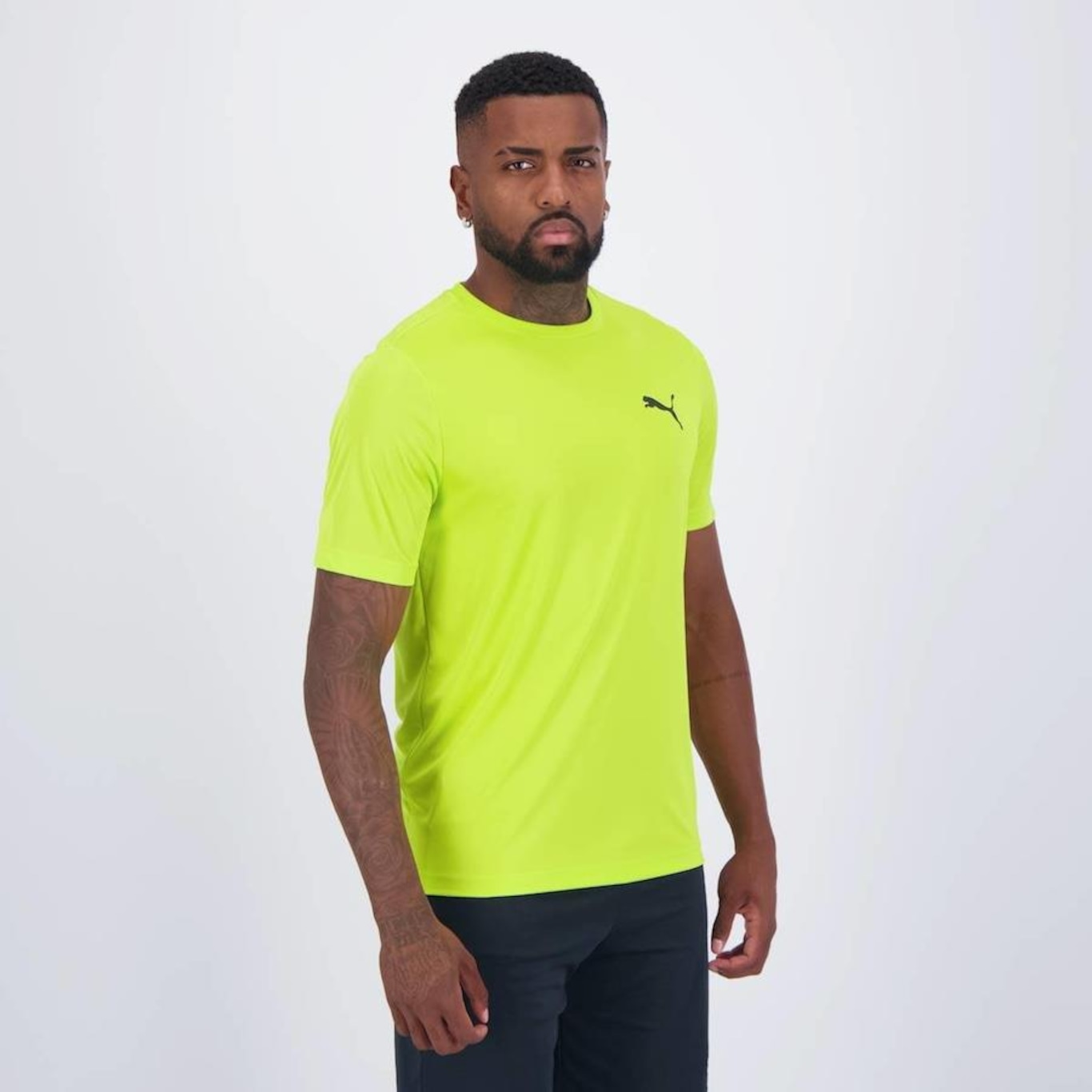 Camiseta Puma Active Logo 22 - Masculina - Foto 2