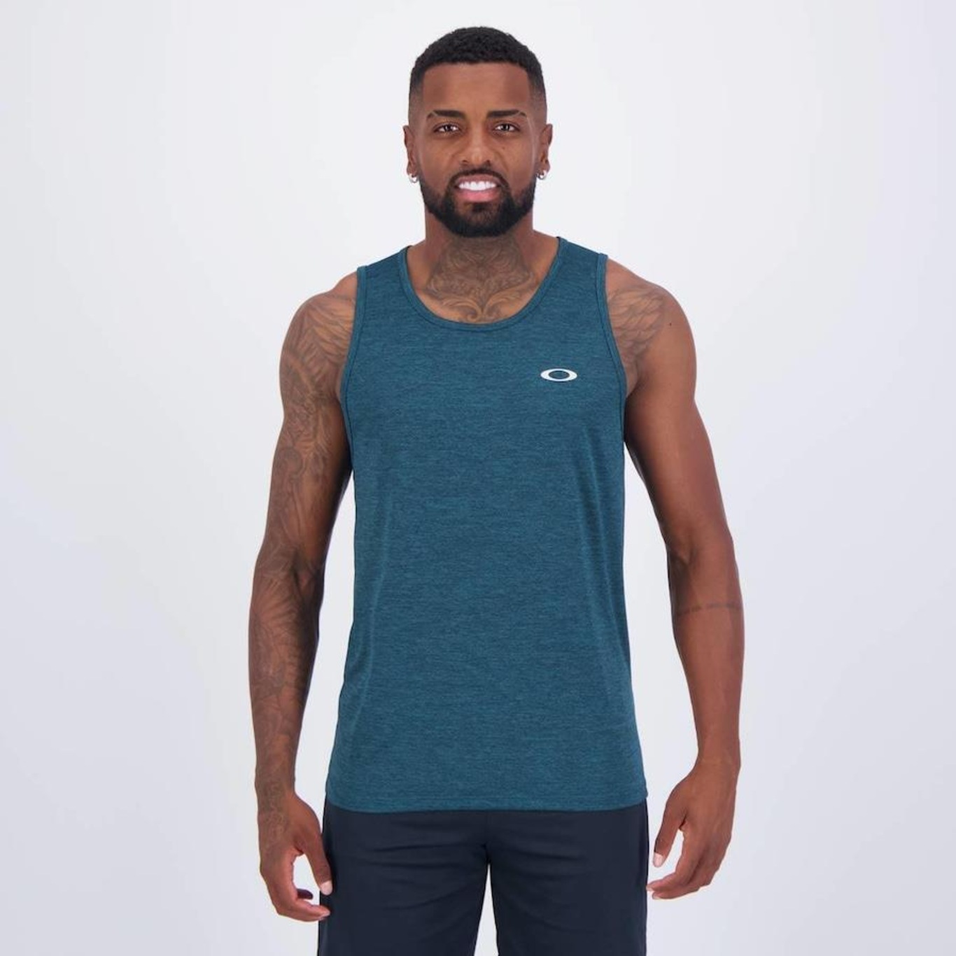 Camiseta Regata Oakley Ellipse Sport Tank - Masculina - Foto 1