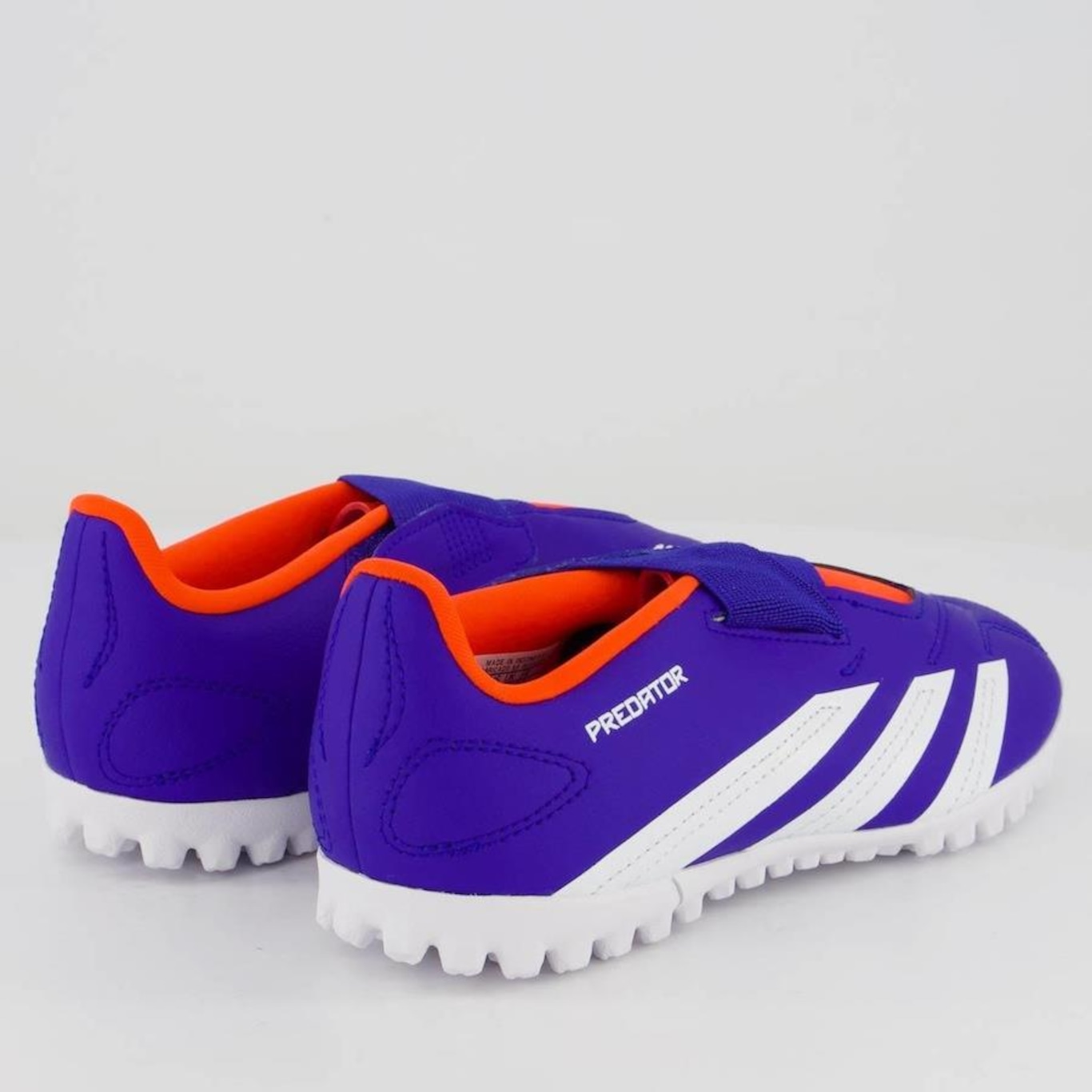 Chuteira Society adidas Predator Club Vel Tf - Infantil - Foto 3