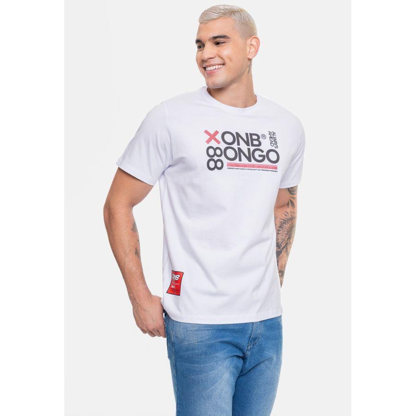 Camiseta Onbongo Off - Masculina - Foto 4