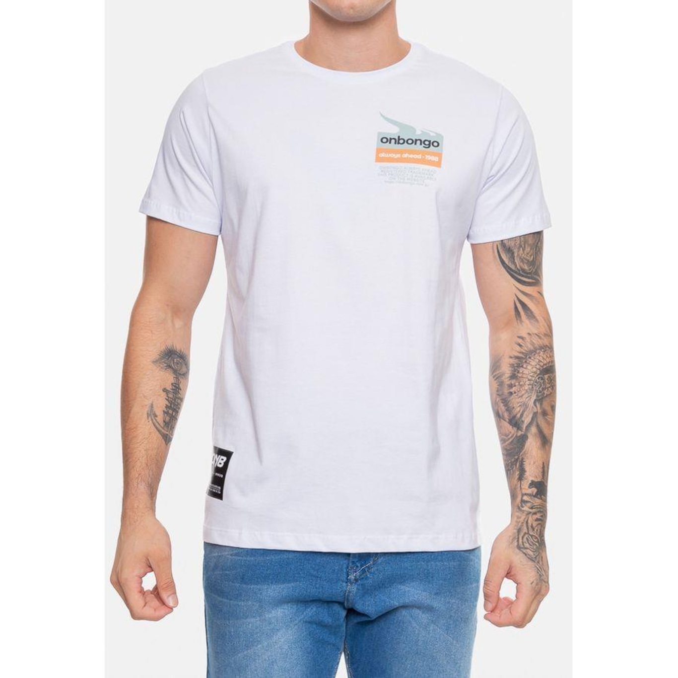 Camiseta Onbongo Estampada - Masculina - Foto 2