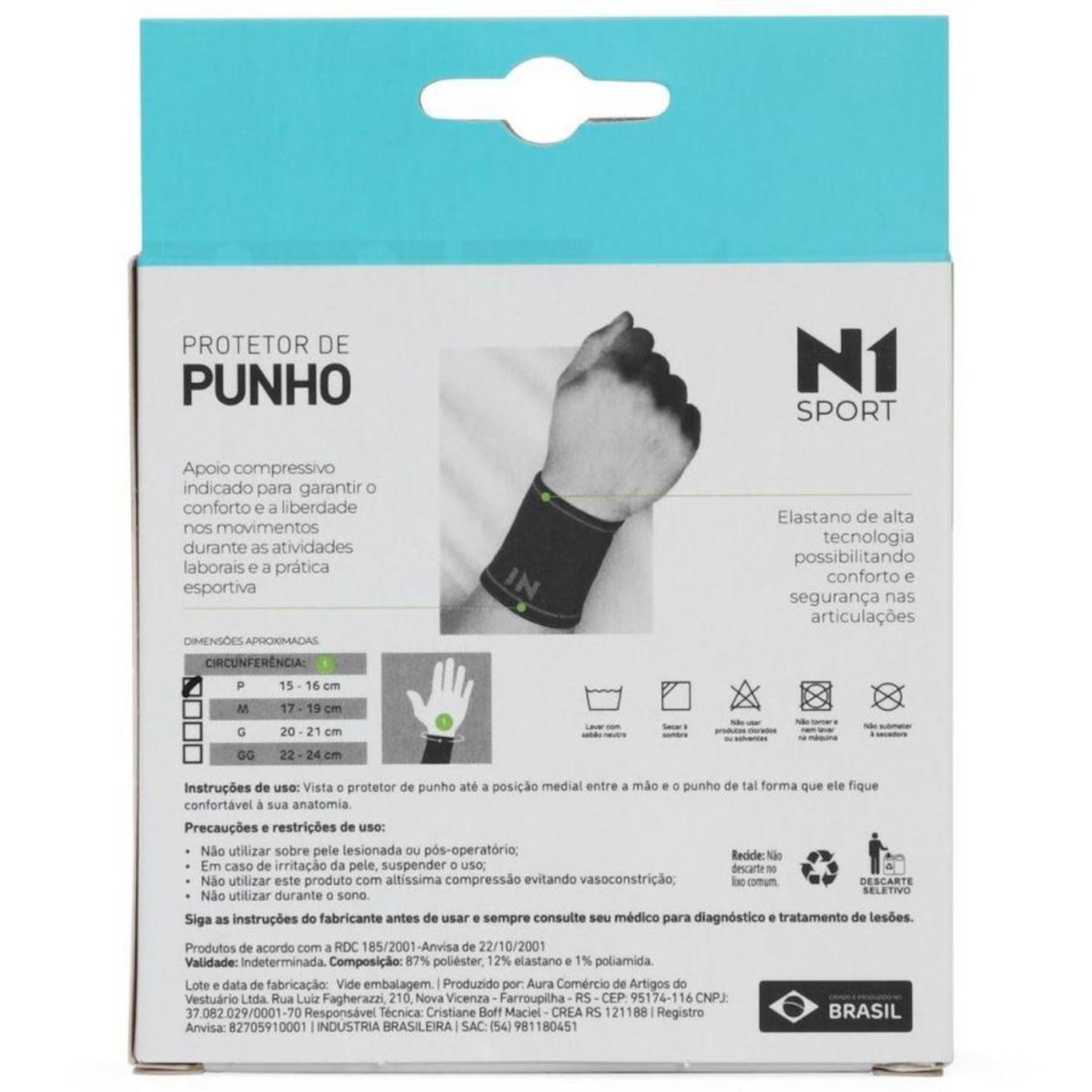 Protetor de Punho N1 Sport Basic - Foto 3