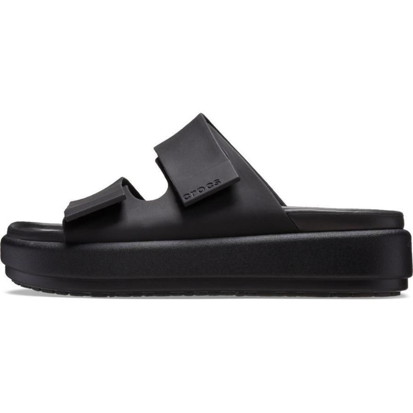 Sandália Crocs Brooklyn Luxe Sandal - Feminina - Foto 2