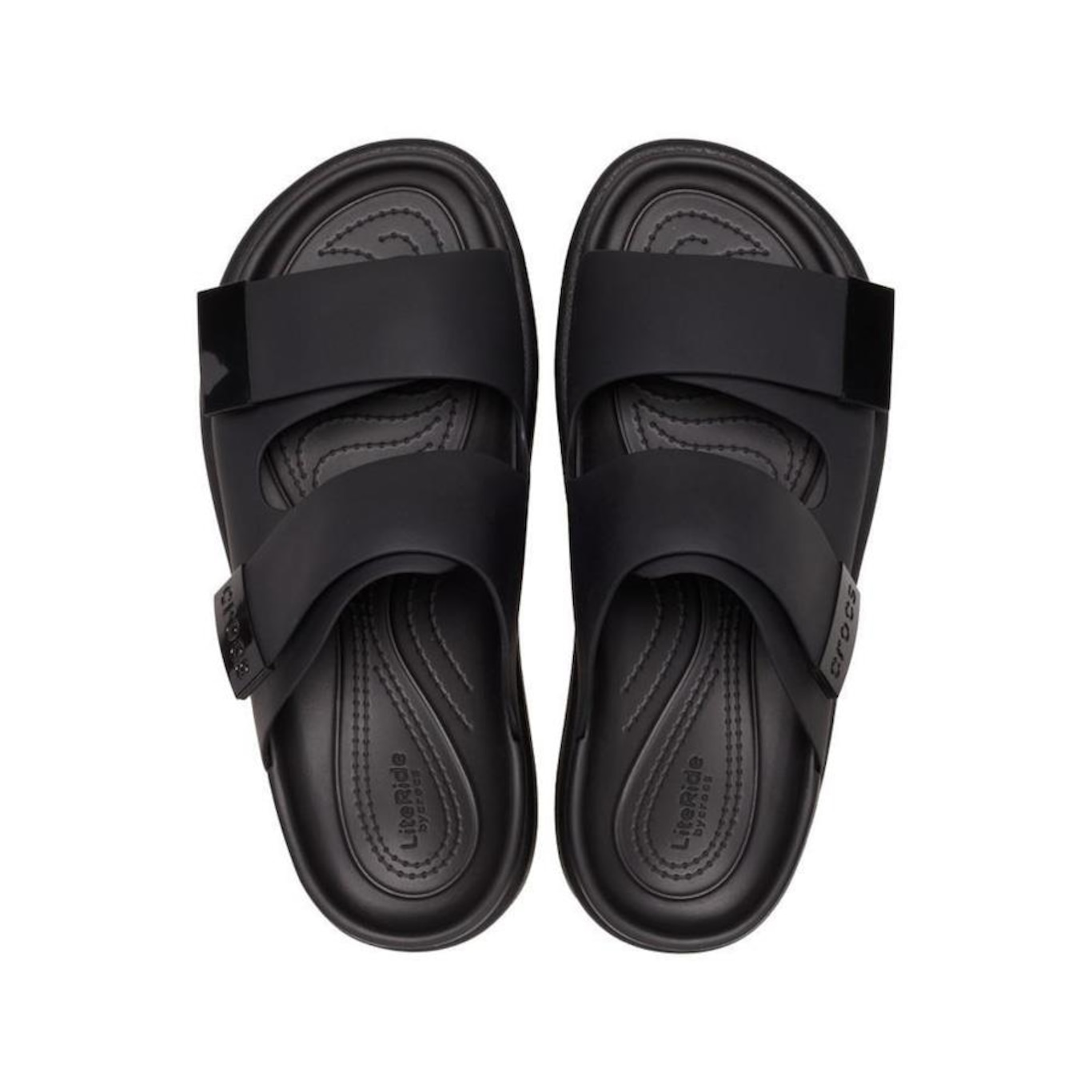 Sandália Crocs Brooklyn Luxe Sandal - Feminina - Foto 4