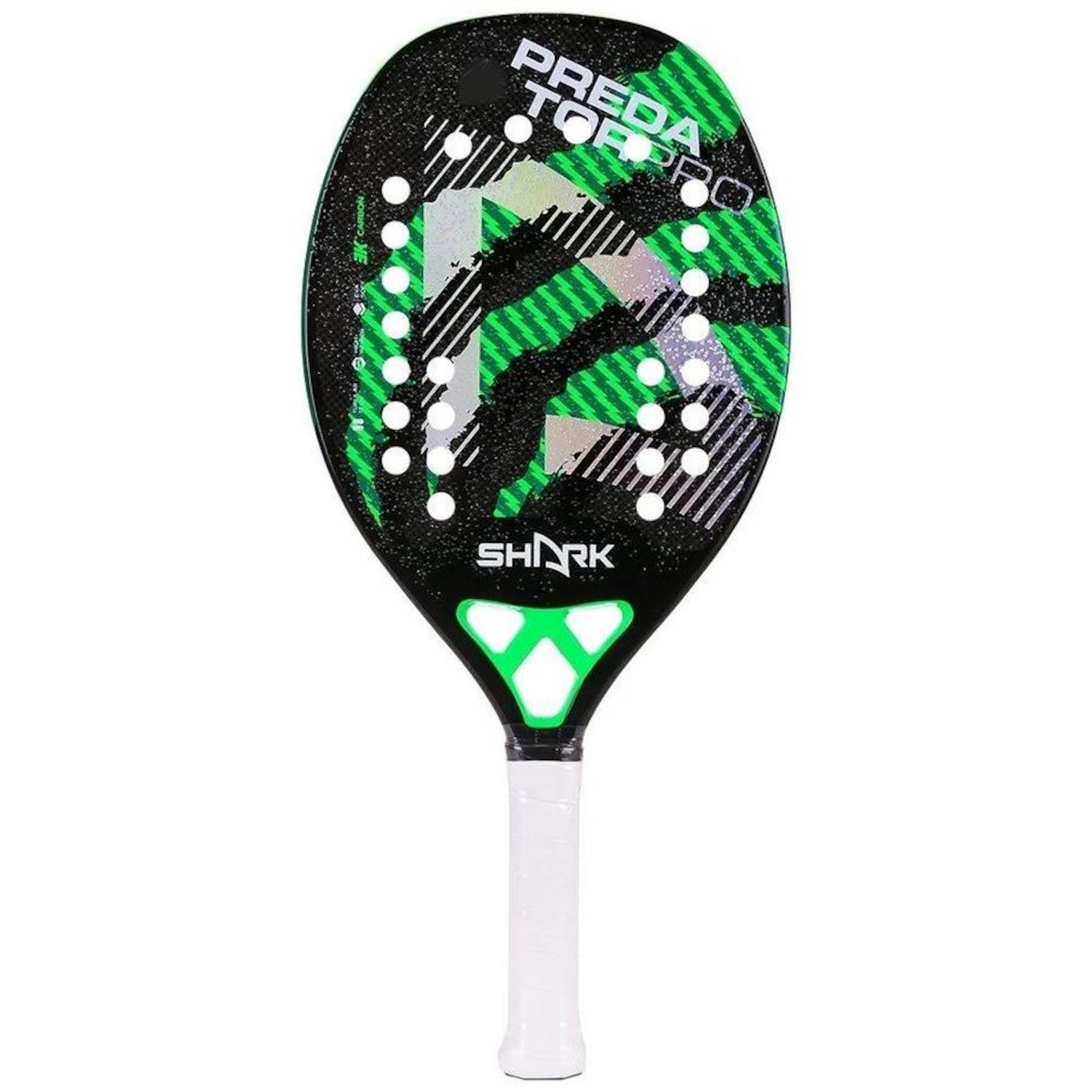 Raquete de Beach Tennis Shark Predator 22Mm - Foto 1