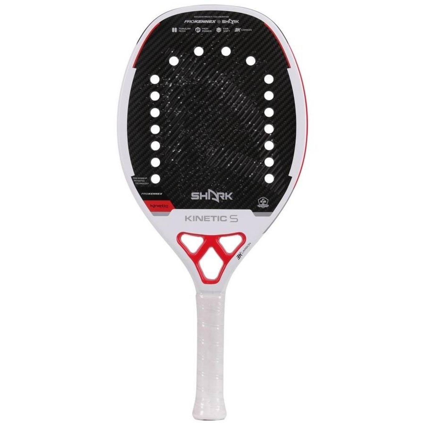 Raquete de Beach Tennis Shark Kinetic X - Foto 1