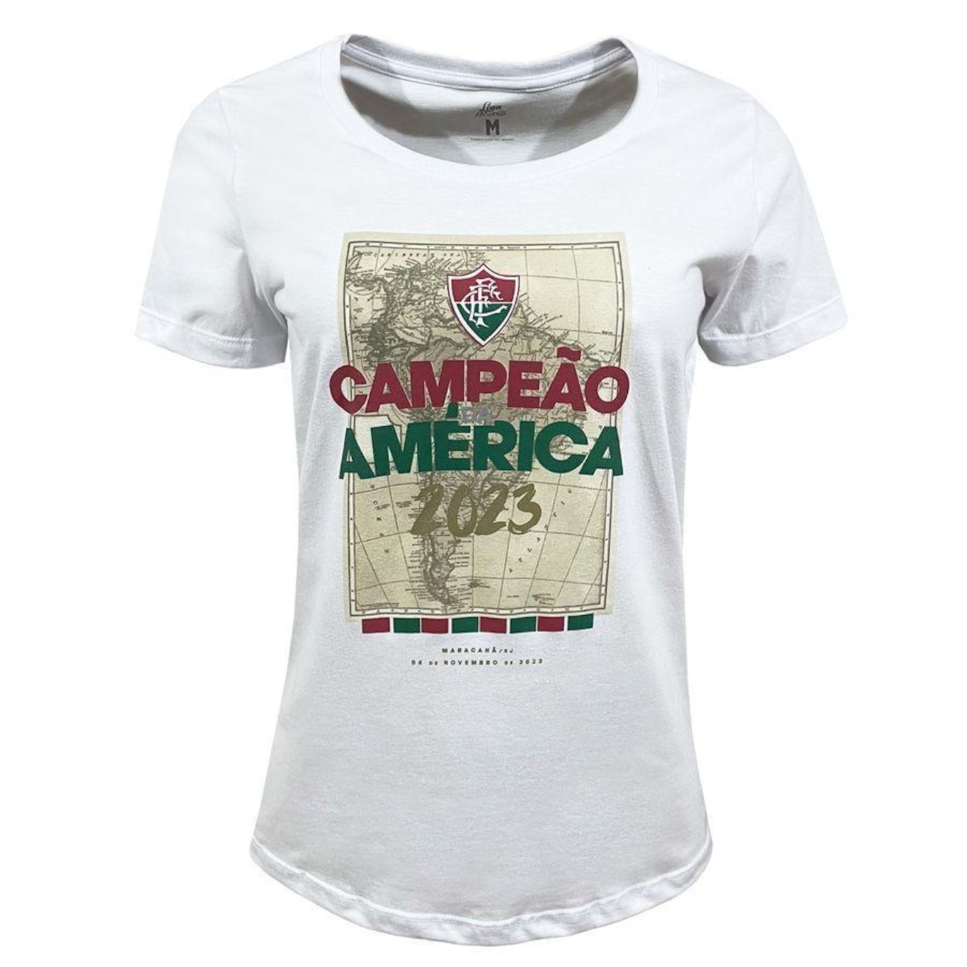 Camiseta do Fluminense Campeão da América Liga Retrô - Feminina - Foto 1