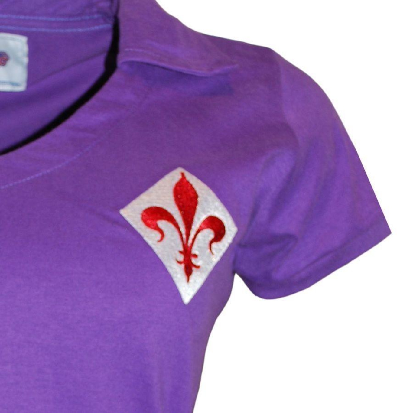 Camisa da Fiorentina 1956 Liga Retrô - Feminina - Foto 4