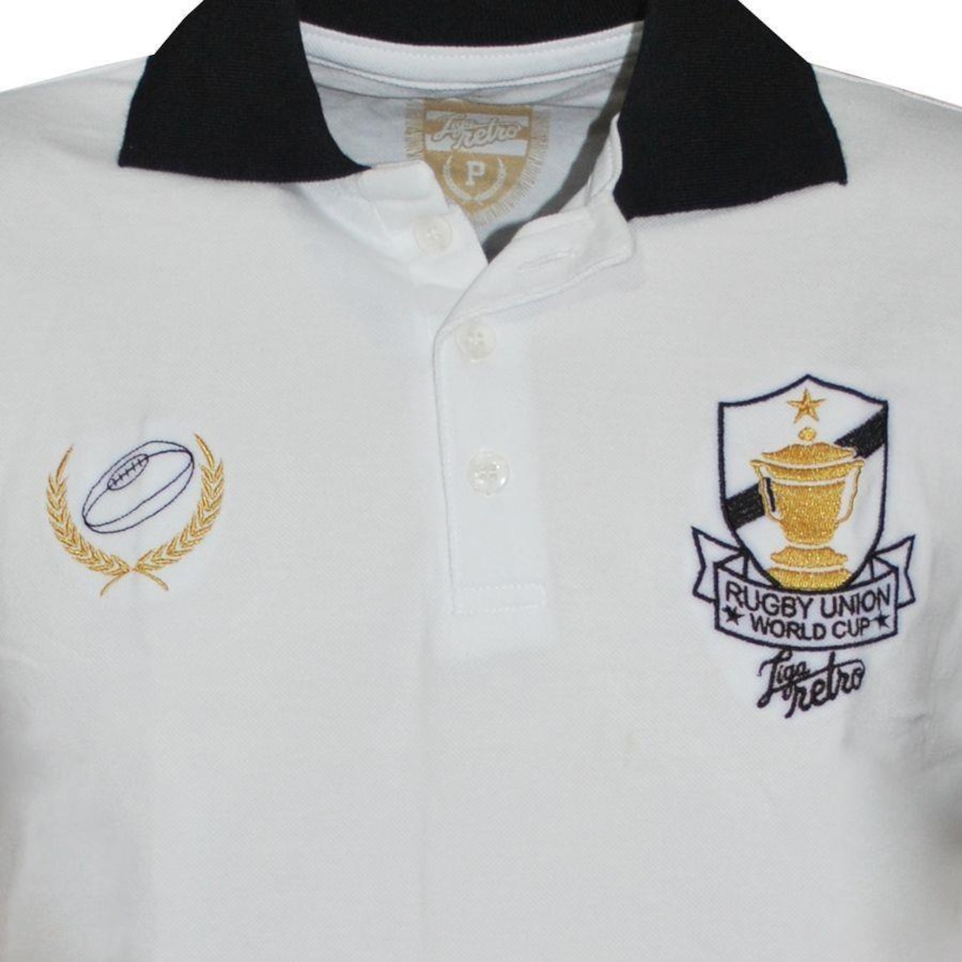 Captain Rugby Union - Liga Retro - Masculina Camisa - Foto 4