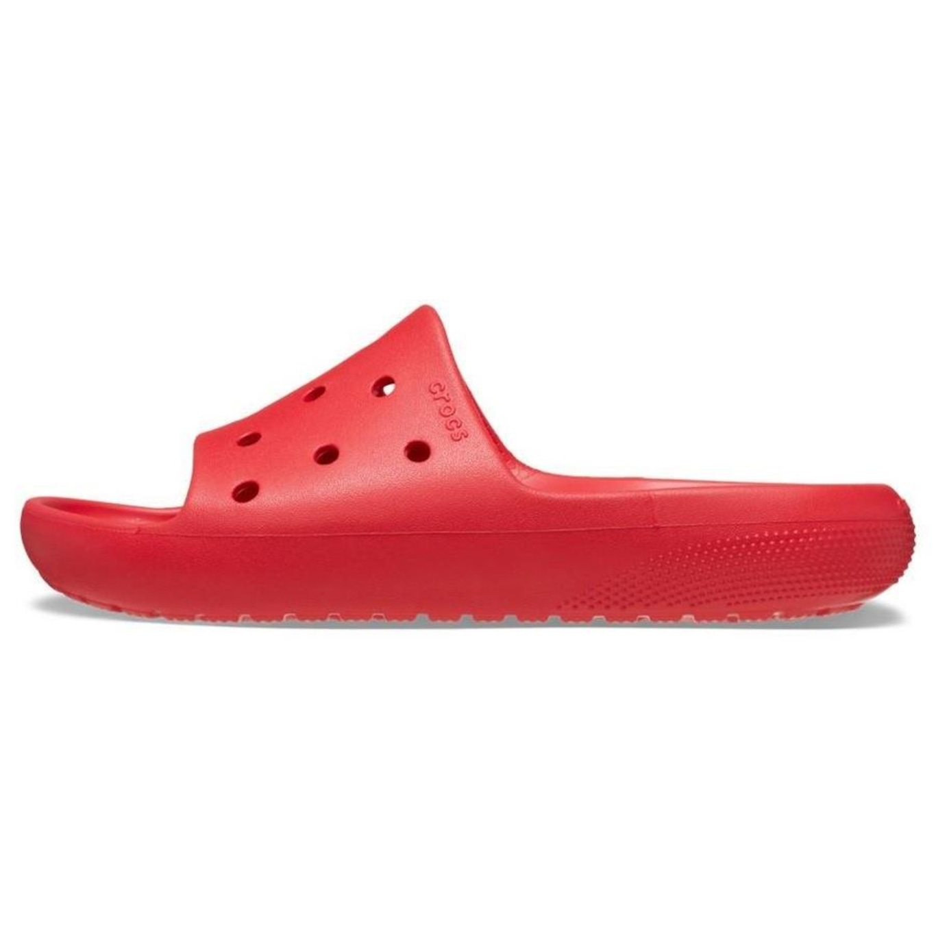 Chinelo Crocs Classic Slide V2 Varsity - Unissex - Foto 1