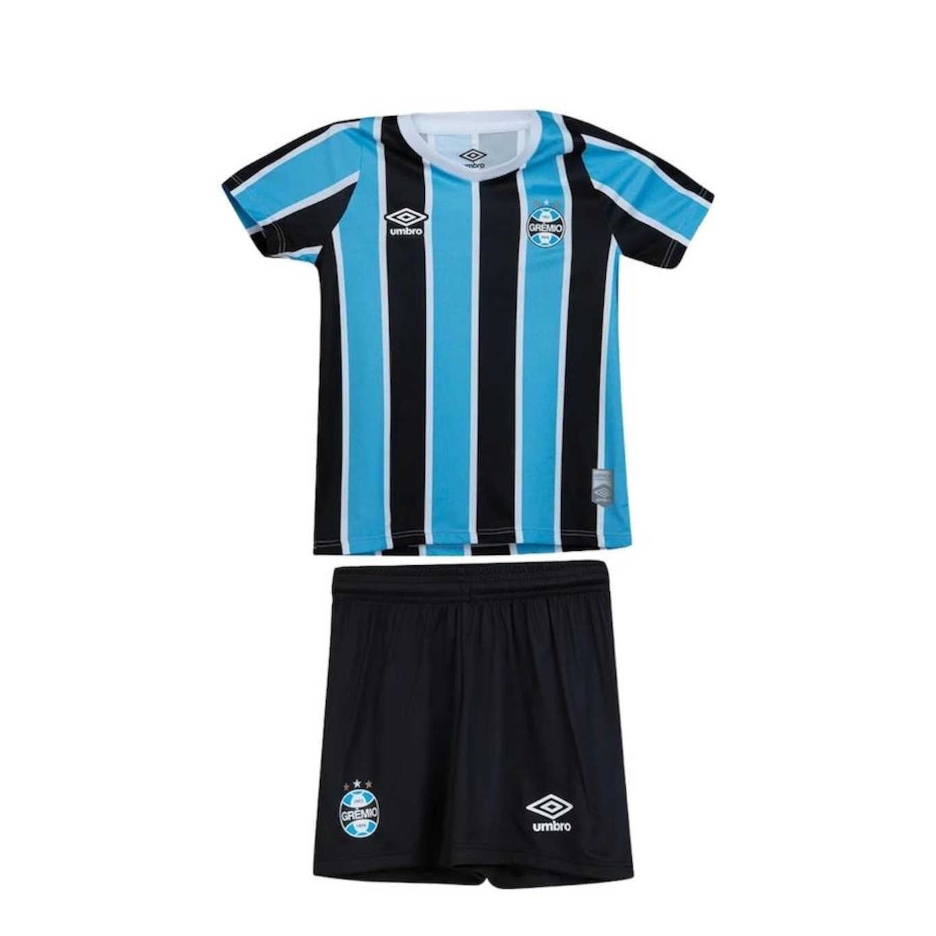 Uniforme de Futebol do Grêmio Oficial 1 2024 Umbro - Infantil - Foto 1