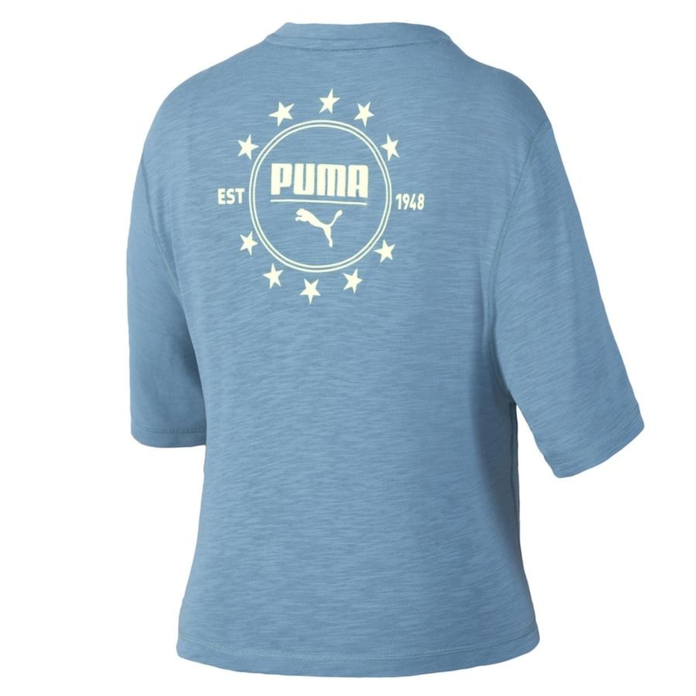 Blusa Cropped Puma Top Boxy Training Crop - Feminina - Foto 2