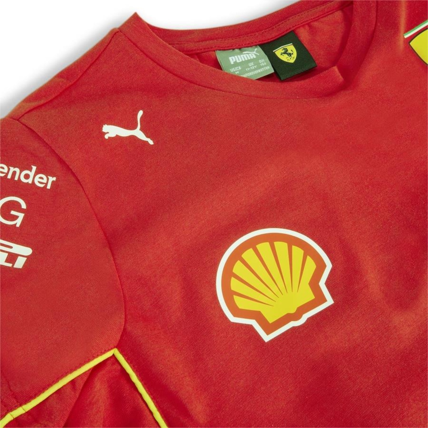 Camiseta Puma Scuderia Ferrari Team - Infantil - Foto 4