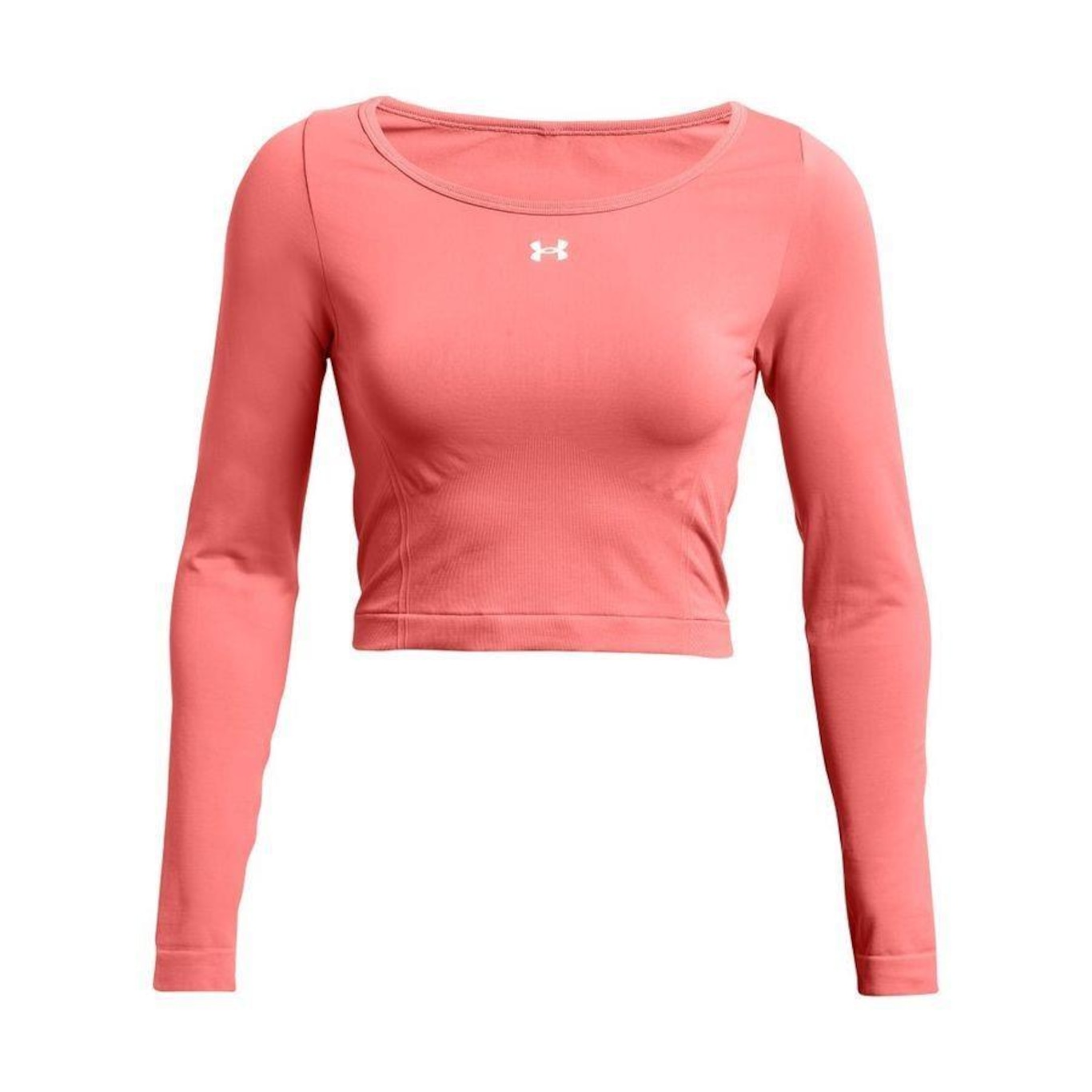 Camiseta Manga Longa de Treino Under Armour Vanish Seamless - Feminina - Foto 1