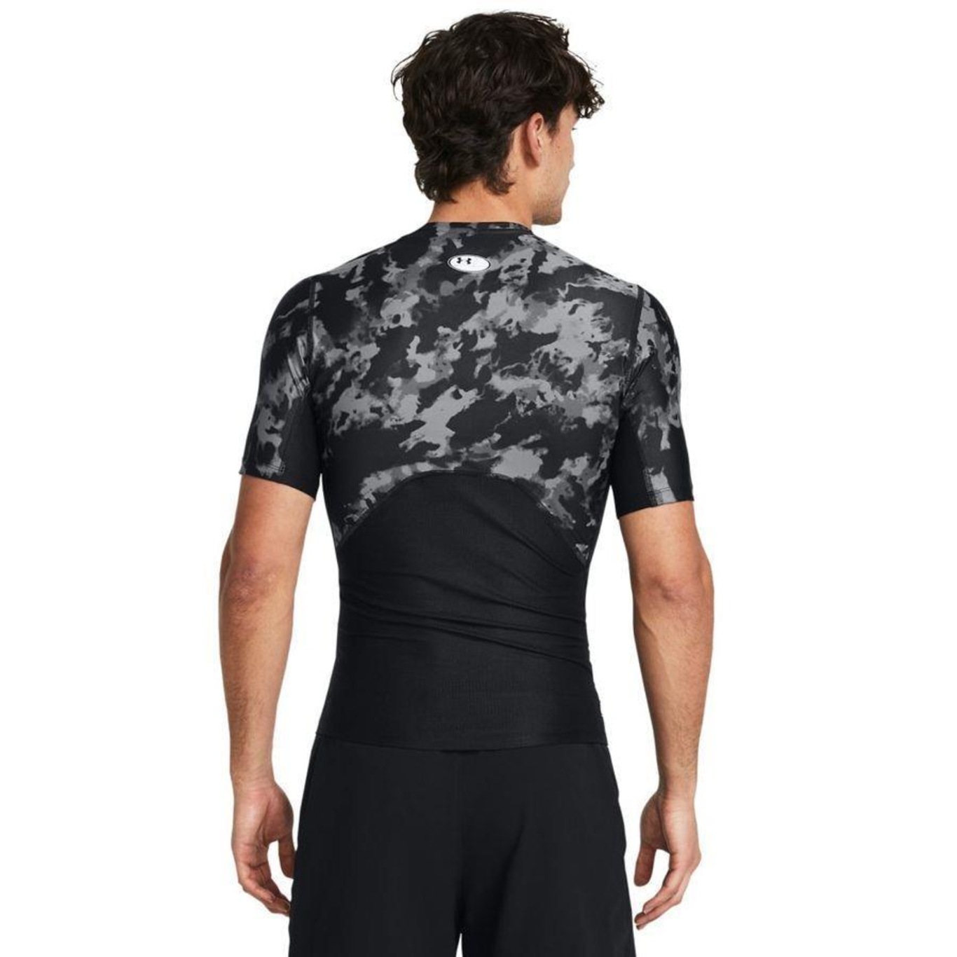 Camiseta de Compressão Under Armour Heatgear Iso-Chill Printed - Masculina - Foto 2