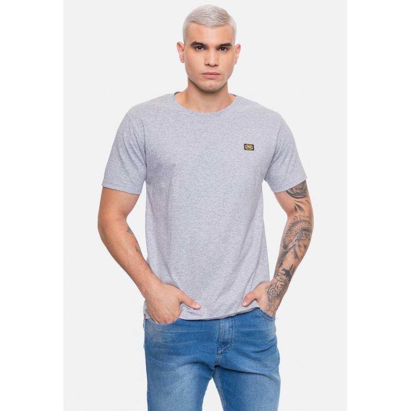 Camiseta Ecko Fashion Basic Crown - Masculina - Foto 4