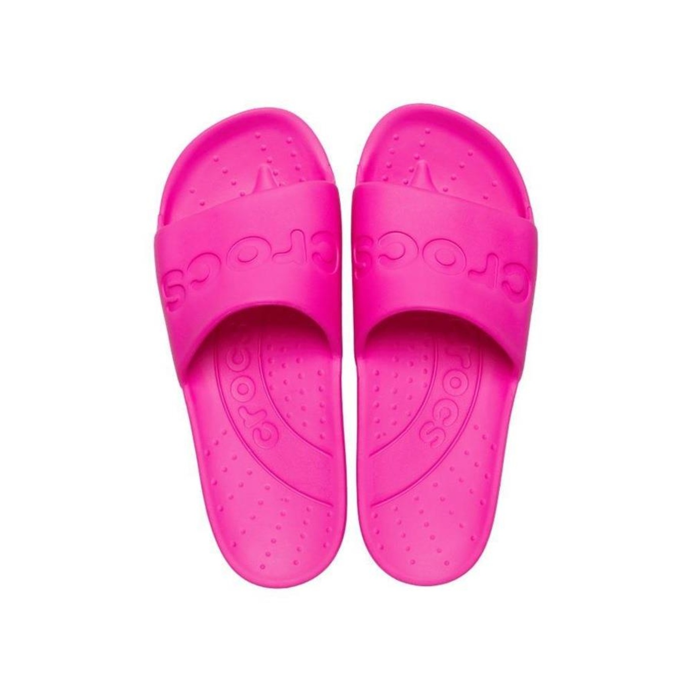 Chinelo Crocs Slide Pink Crush - Unissex - Foto 2