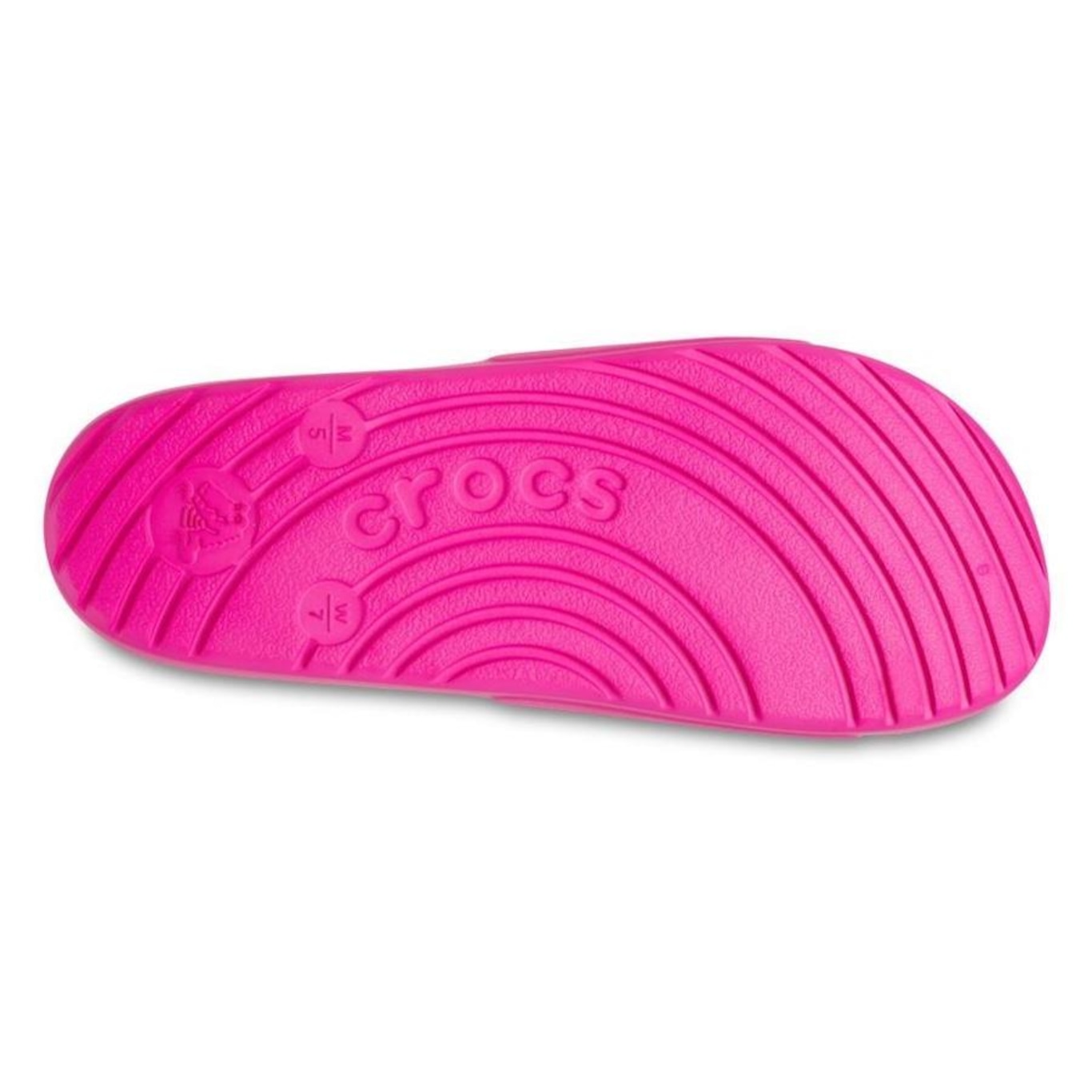 Chinelo Crocs Slide Pink Crush - Unissex - Foto 3