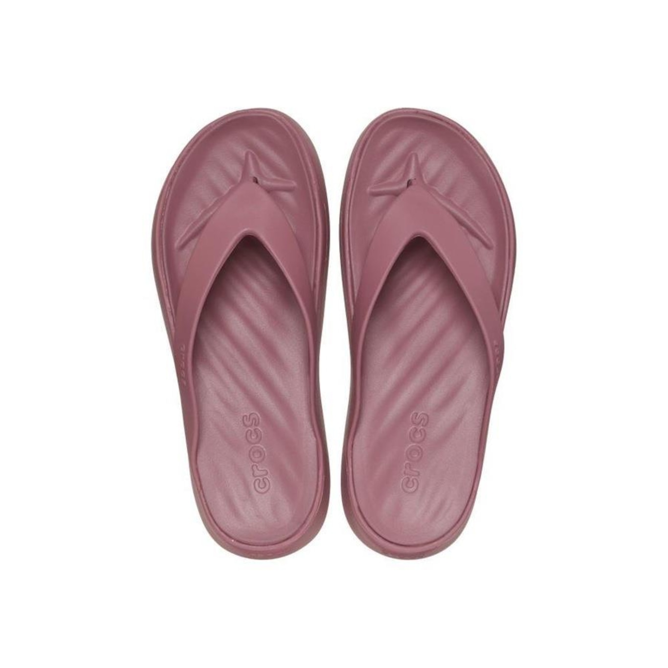 Chinelo Crocs Getaway Flip Cassis - Feminino - Foto 5