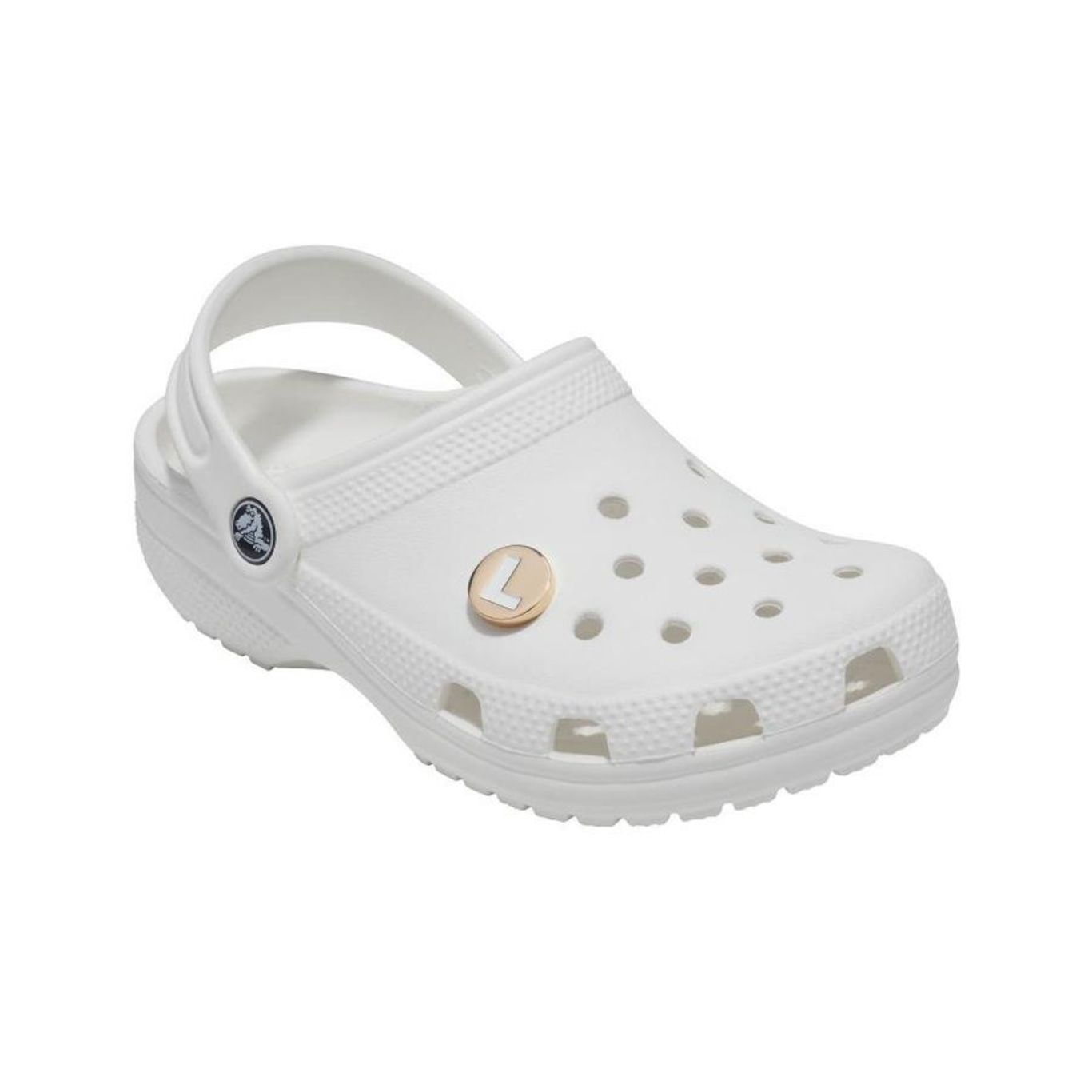 Jibbitz? Crocs Letra L Dourada - Foto 2