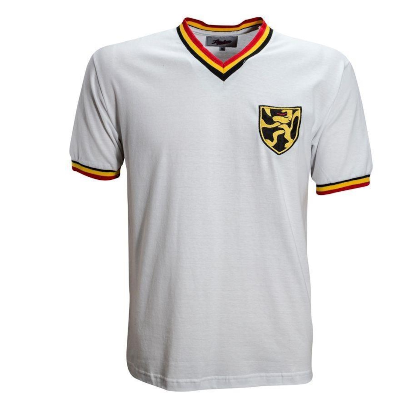 Camisa Bélgica 1970 Liga Retrô - Masculina - Foto 1