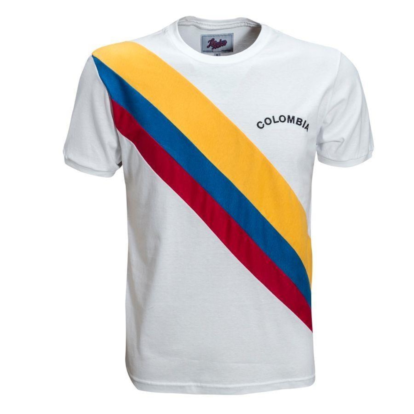 Colômbia 1973 - Liga Retro - Masculina Camisa - Foto 1