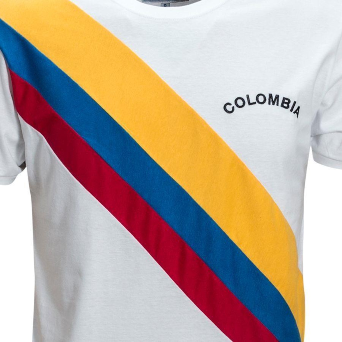 Colômbia 1973 - Liga Retro - Masculina Camisa - Foto 4