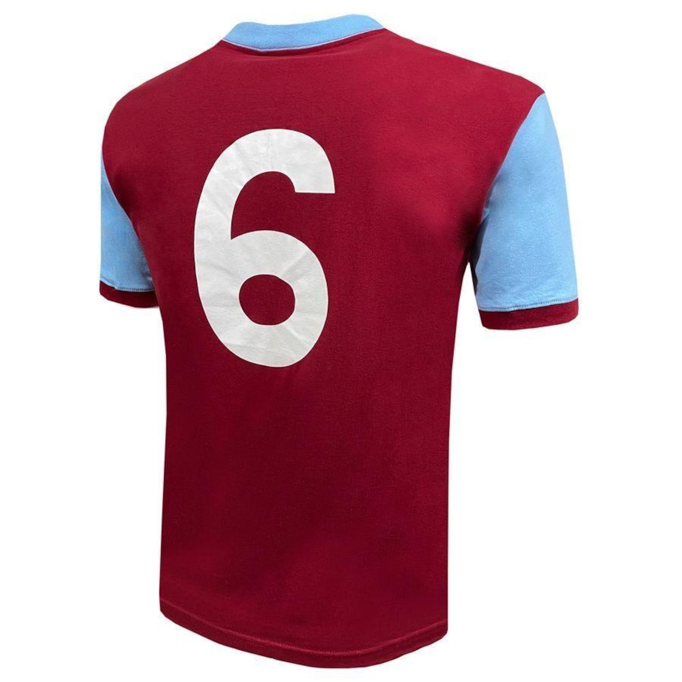 Camisa West Ham United 1958 Liga Retro - Masculina - Foto 3