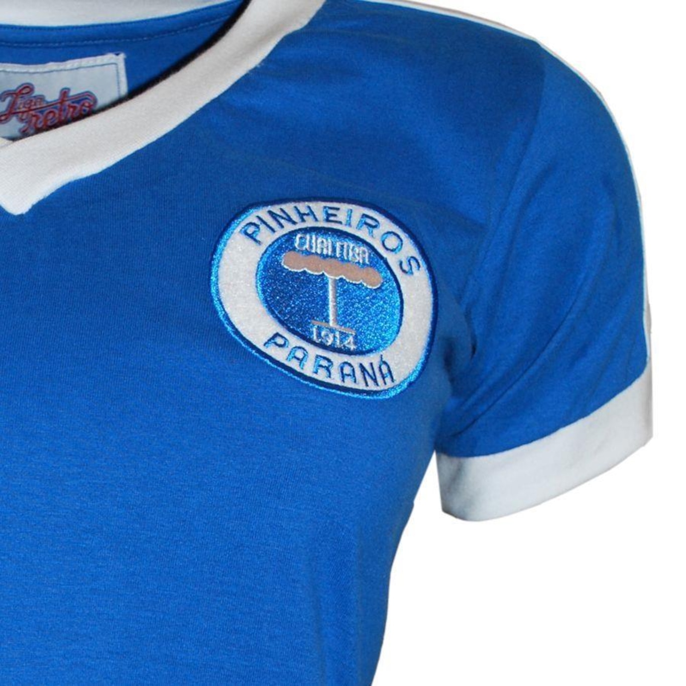 Camiseta do Pinheiros 1987 Liga Retro - Feminina - Foto 4