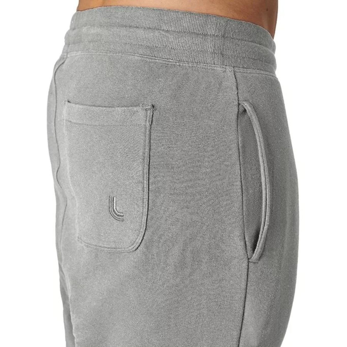 Calça de Moletom Lupo Am com Punho - Masculina - Foto 3