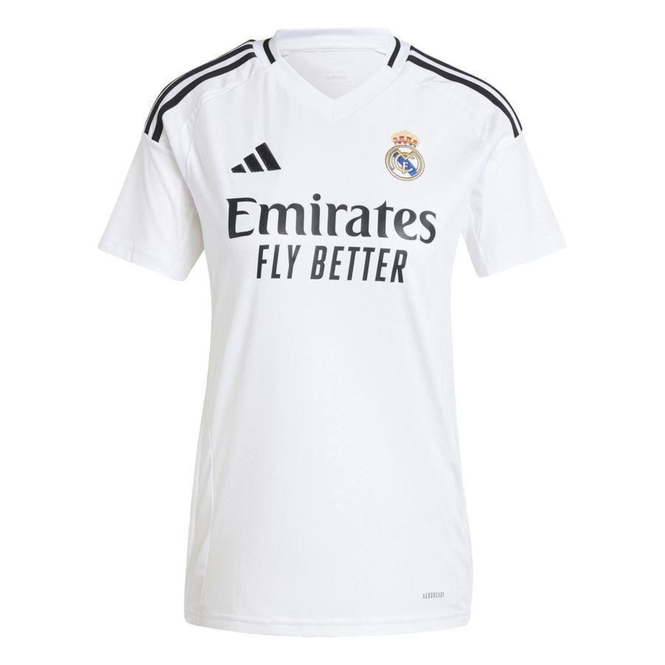 Camisa 1 Real Madrid 24/25 adidas - Feminina - Foto 1