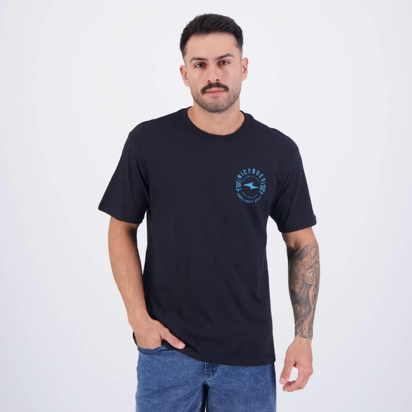 Camiseta Nicoboco Corvus - Masculina - Foto 1