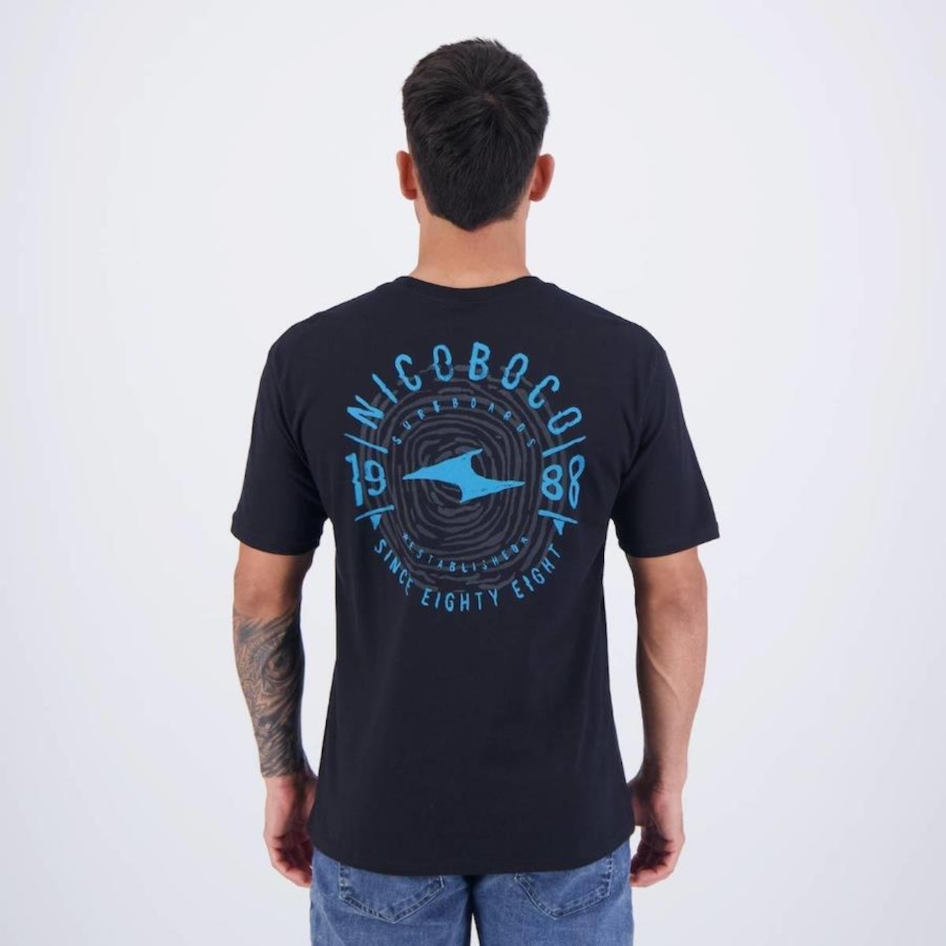 Camiseta Nicoboco Corvus - Masculina - Foto 4