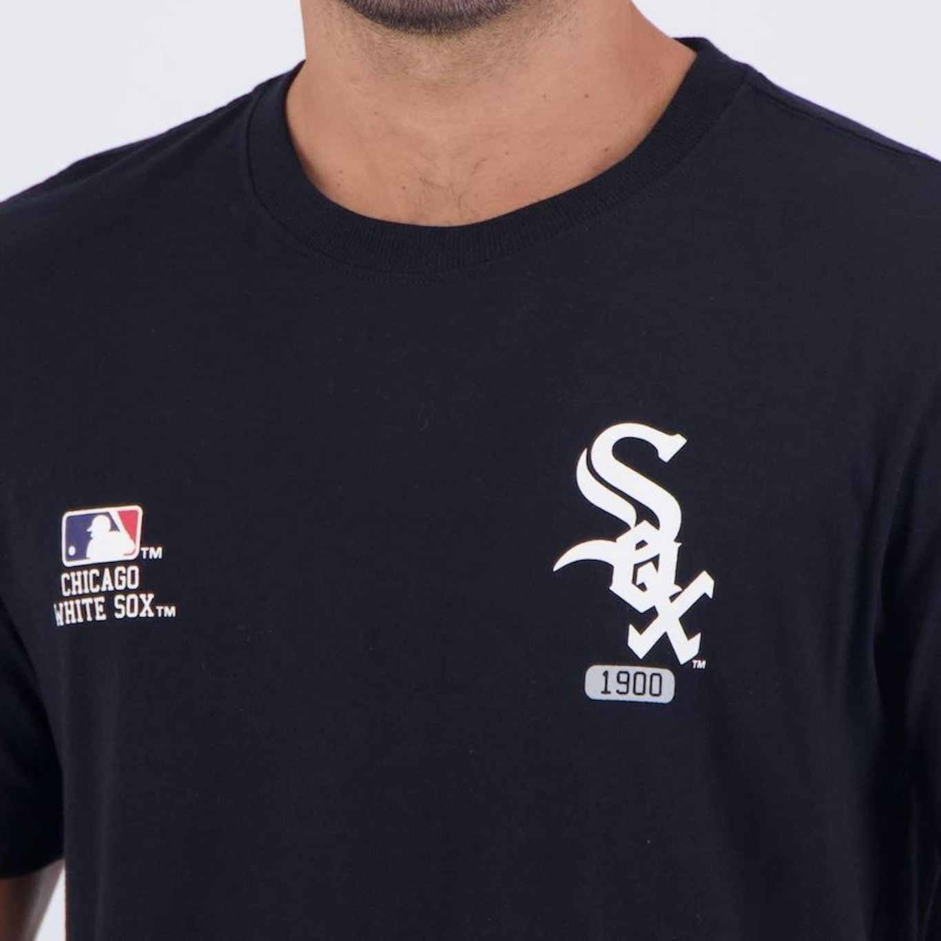 Camiseta New Era Mlb Chicago White Sox Club House - Masculina - Foto 5