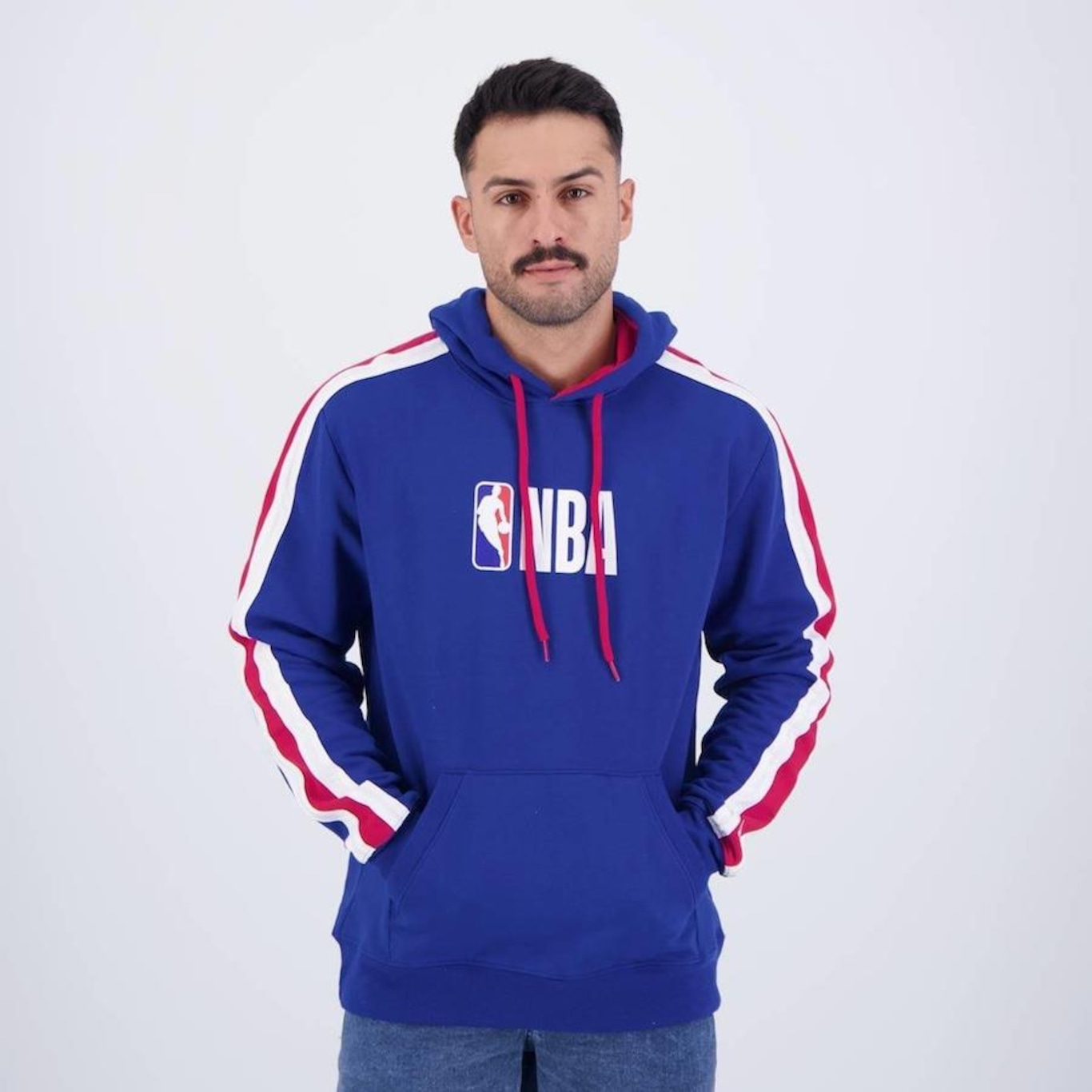 Jaqueta de Moletom New Era NBA Core - Masculina - Foto 1