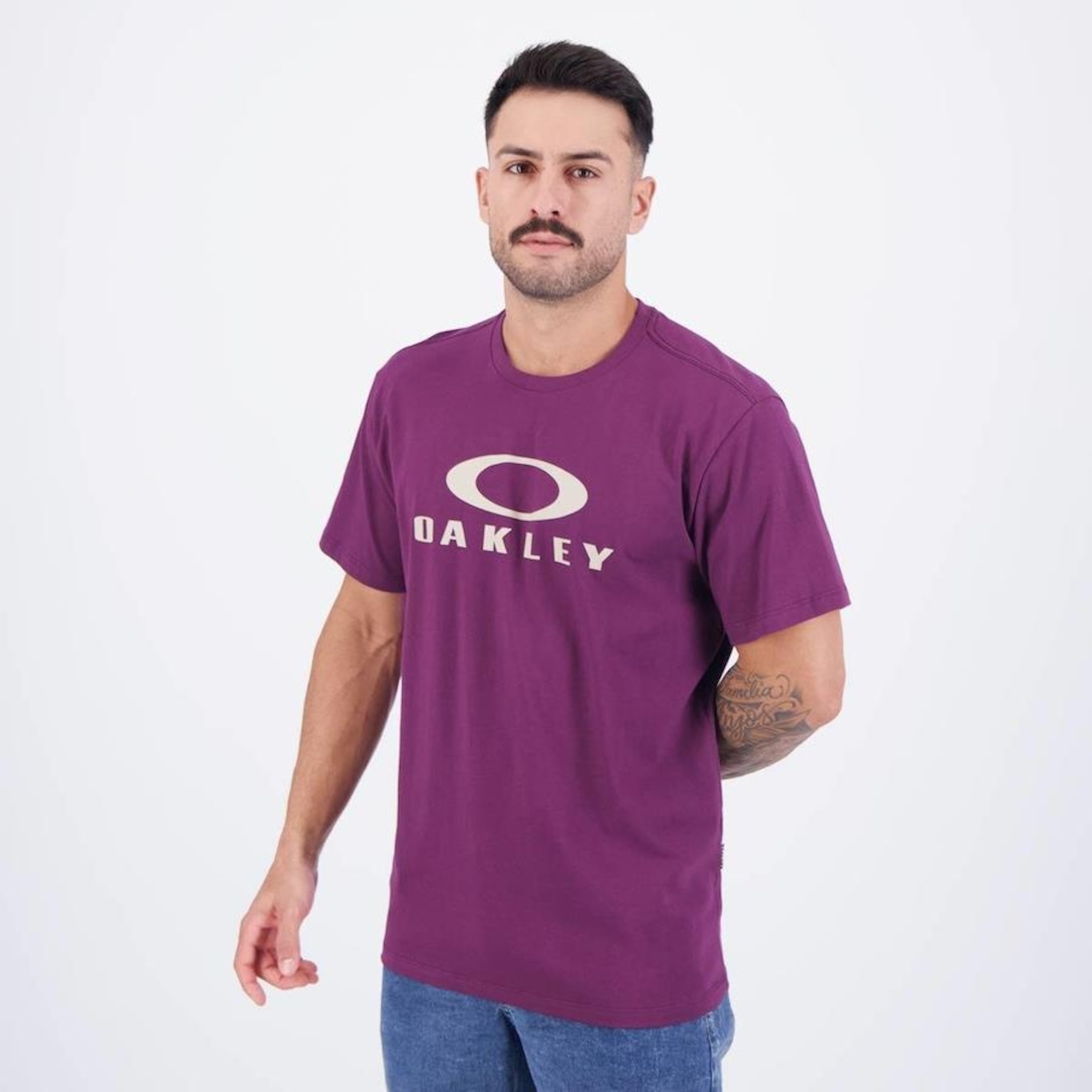 Camiseta Oakley o Bark Ss - Masculina - Foto 3