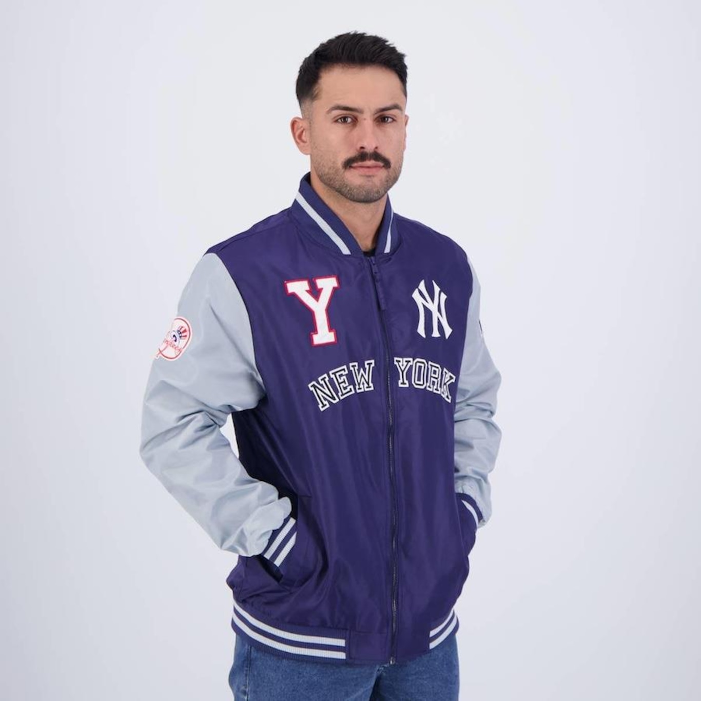 Jaqueta New Era Mlb New York Yankees Club House - Masculina - Foto 2