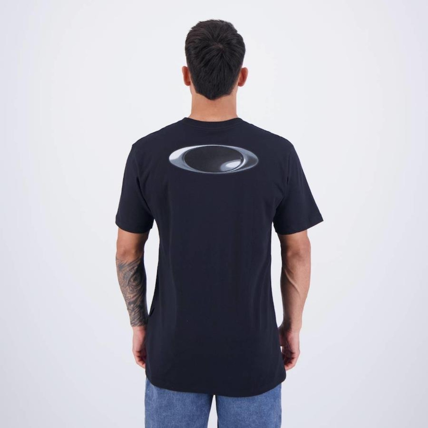 Camiseta Oakley Ellipse Heritage - Masculina - Foto 4