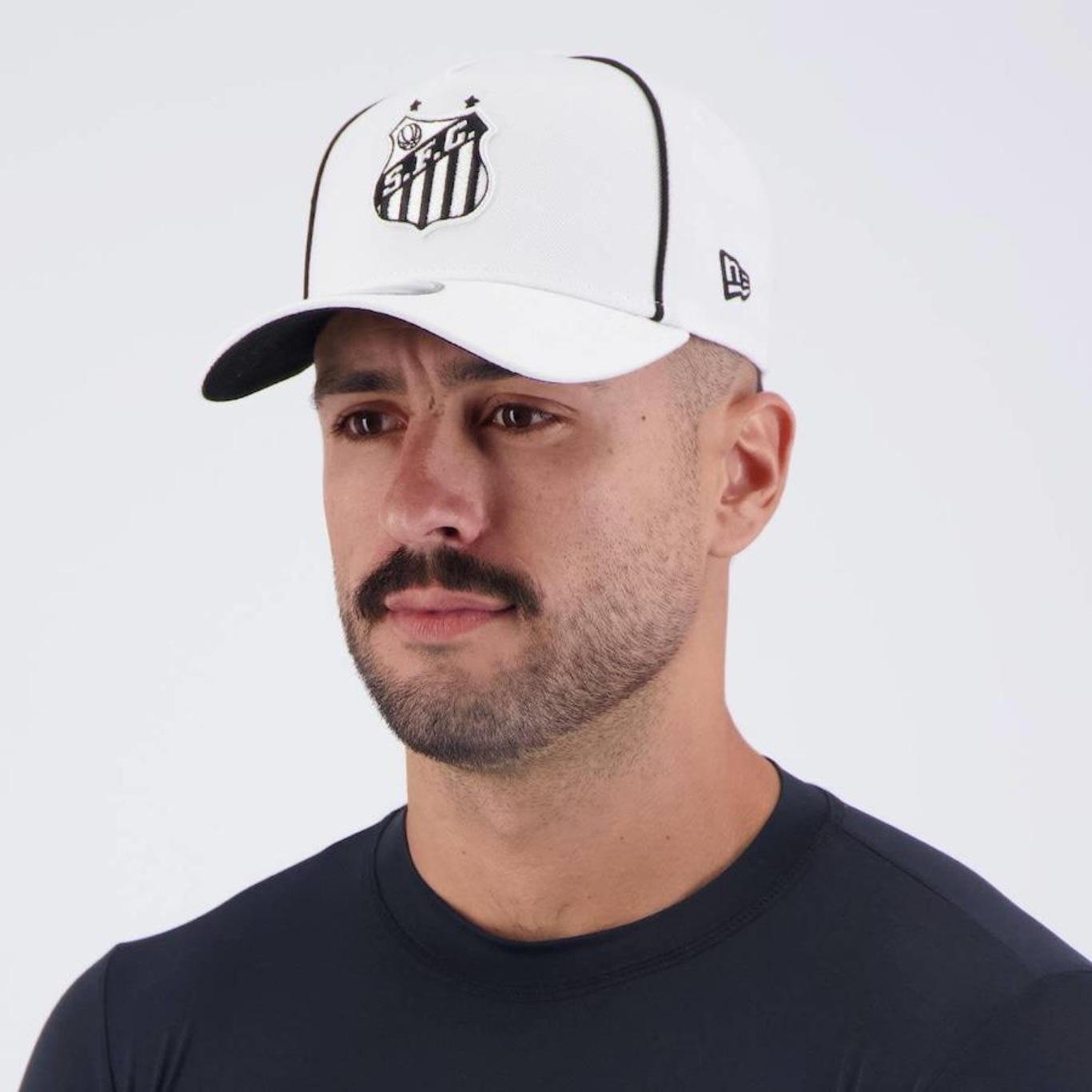 Boné Aba Curva New Era Santos 940 I - Snapback - Adulto - Foto 5