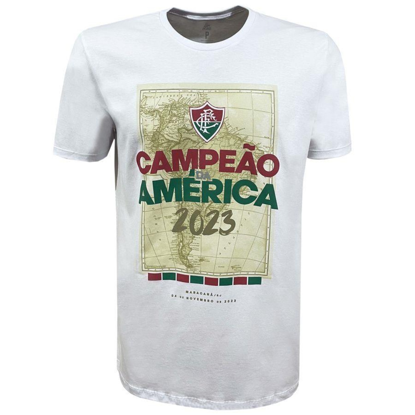 Camiseta Fluminense Campeão da América Liga Retrô - Masculina - Foto 1