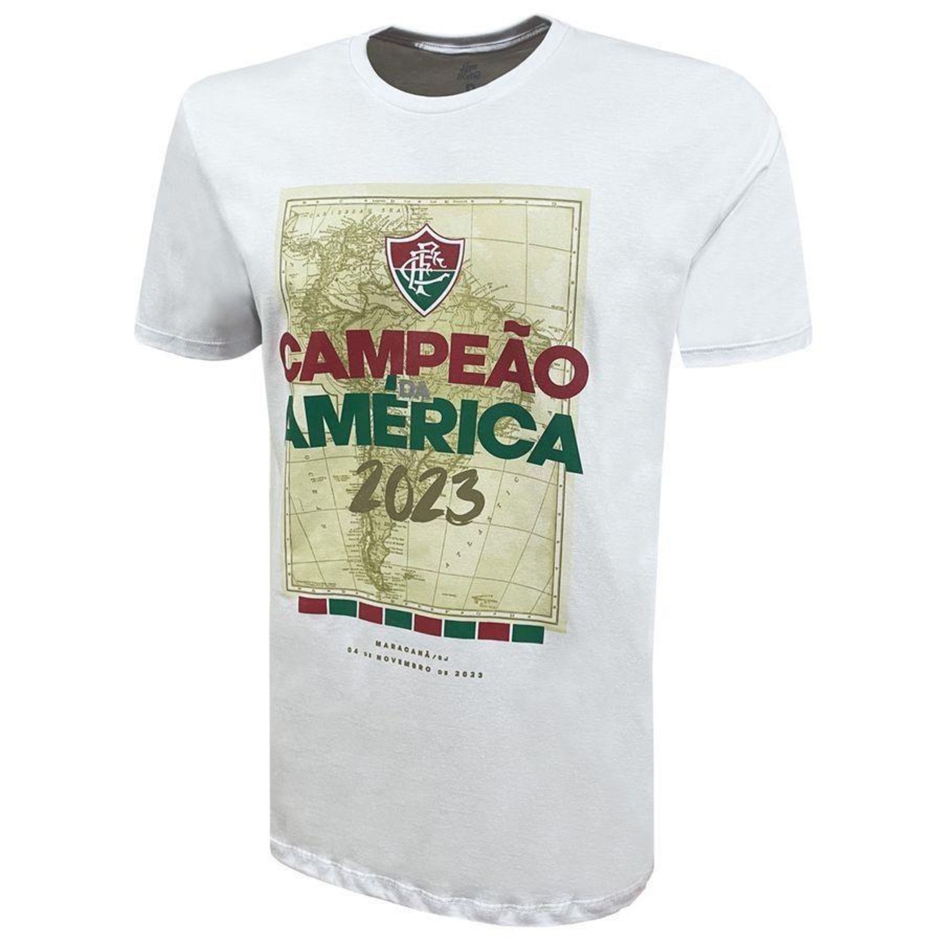 Camiseta Fluminense Campeão da América Liga Retrô - Masculina - Foto 2