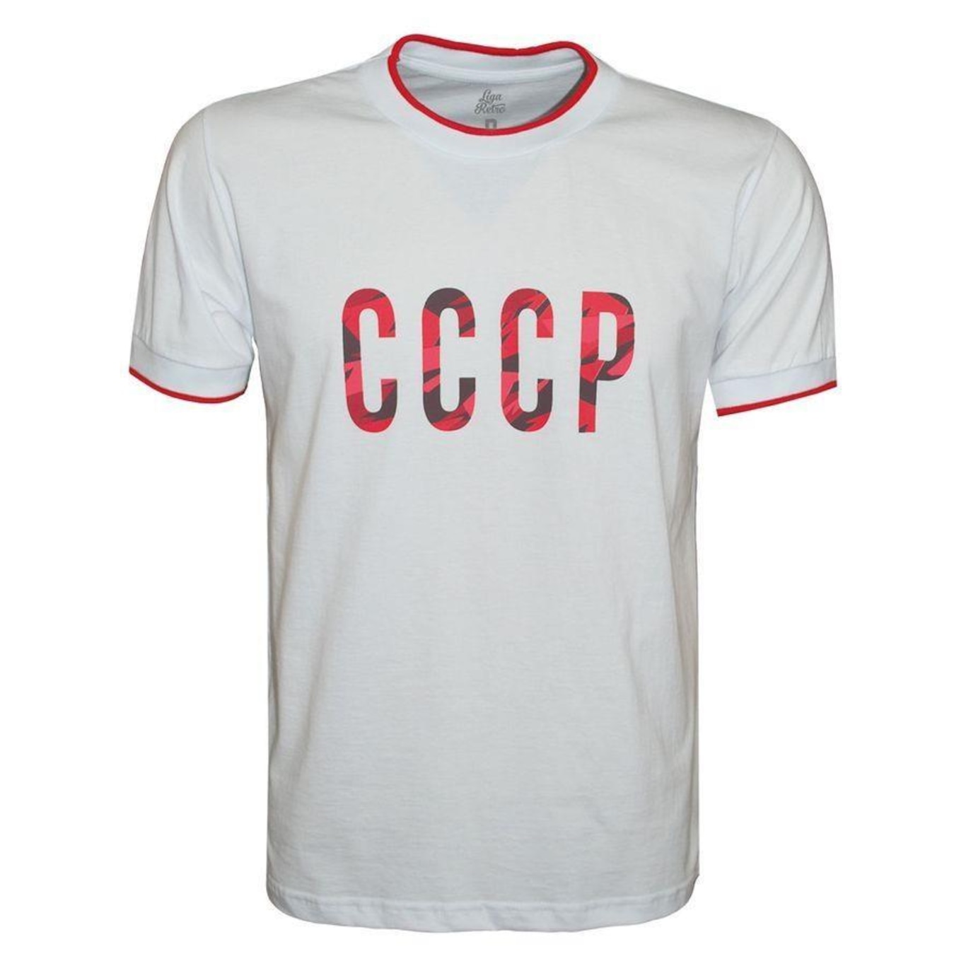 Camiseta Cccp Liga Retrô - Masculina - Foto 1